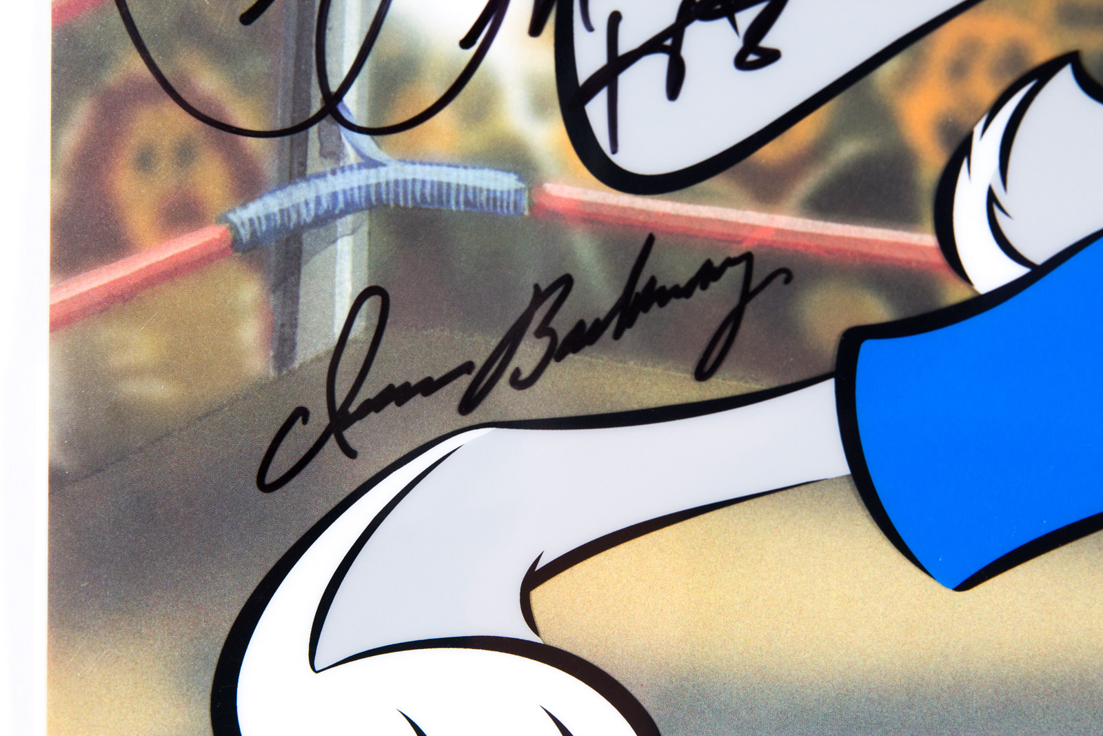 "Boxer Bugs" Animation Sericel Signed by Boxing Greats Emile Griffith, Carmen Basilio, Iran Barkley, and More