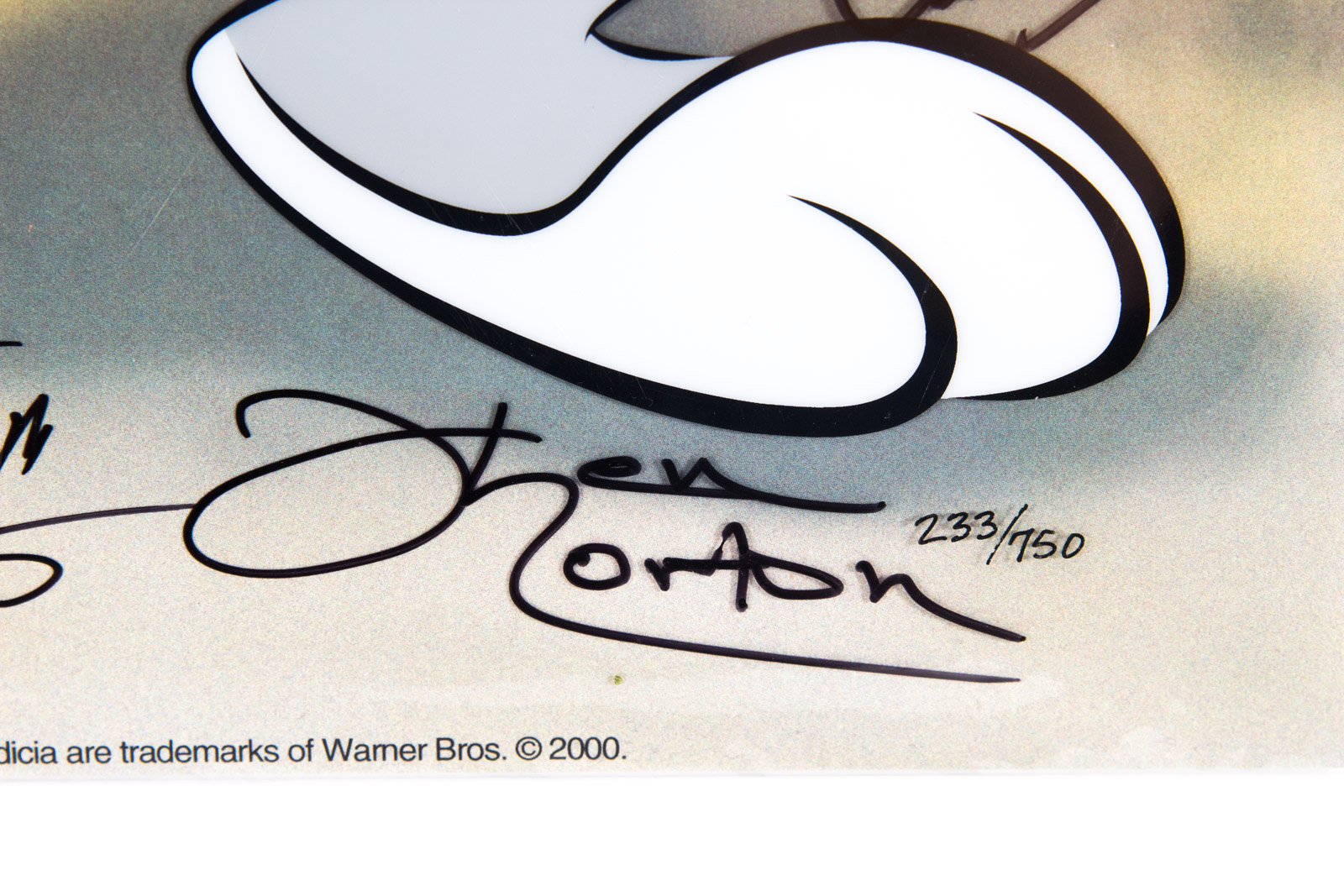 "Boxer Bugs" Animation Sericel Signed by Boxing Greats Emile Griffith, Carmen Basilio, Iran Barkley, and More