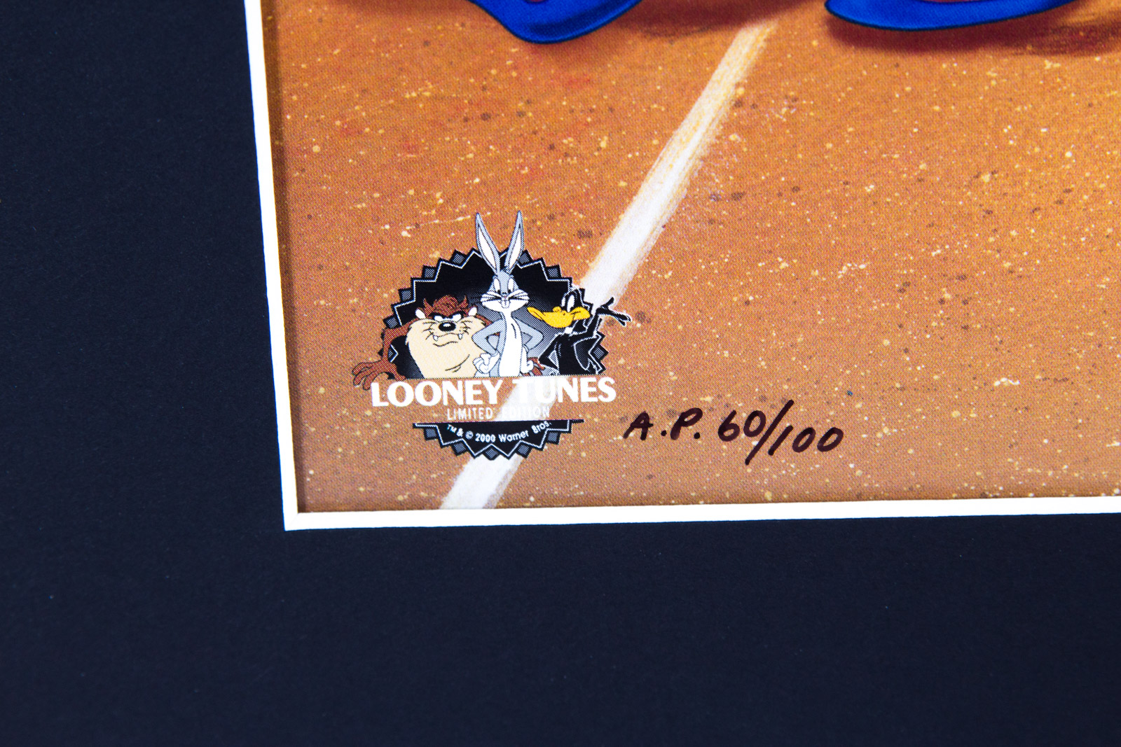 Looney Tunes "New York Mets" Baseball Offset Lithograph