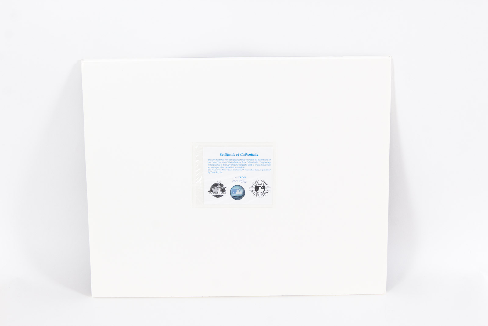 Looney Tunes "New York Mets" Baseball Offset Lithograph