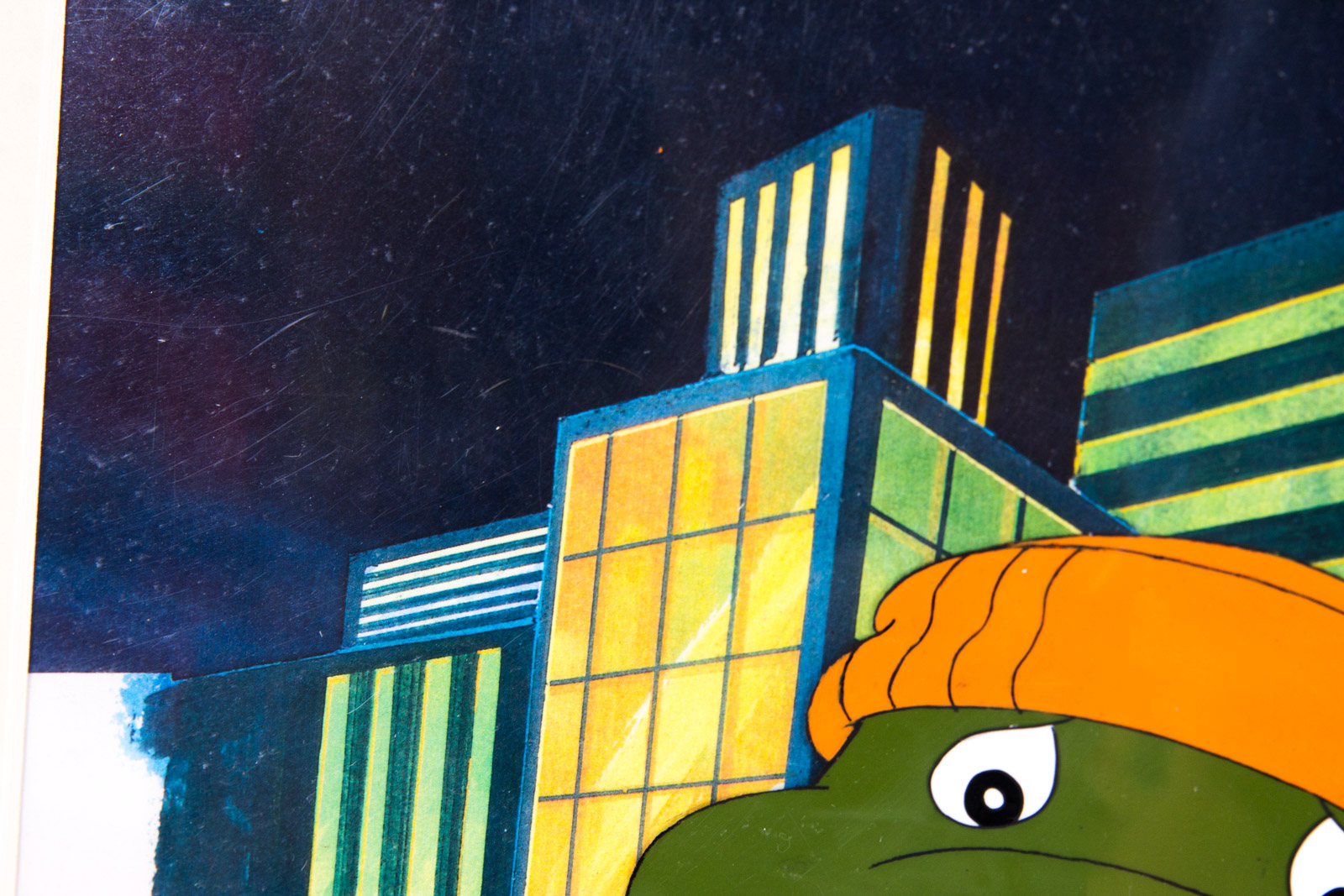 Original 1988 "Teenage Mutant Ninja Turtles" Production Animation Cel