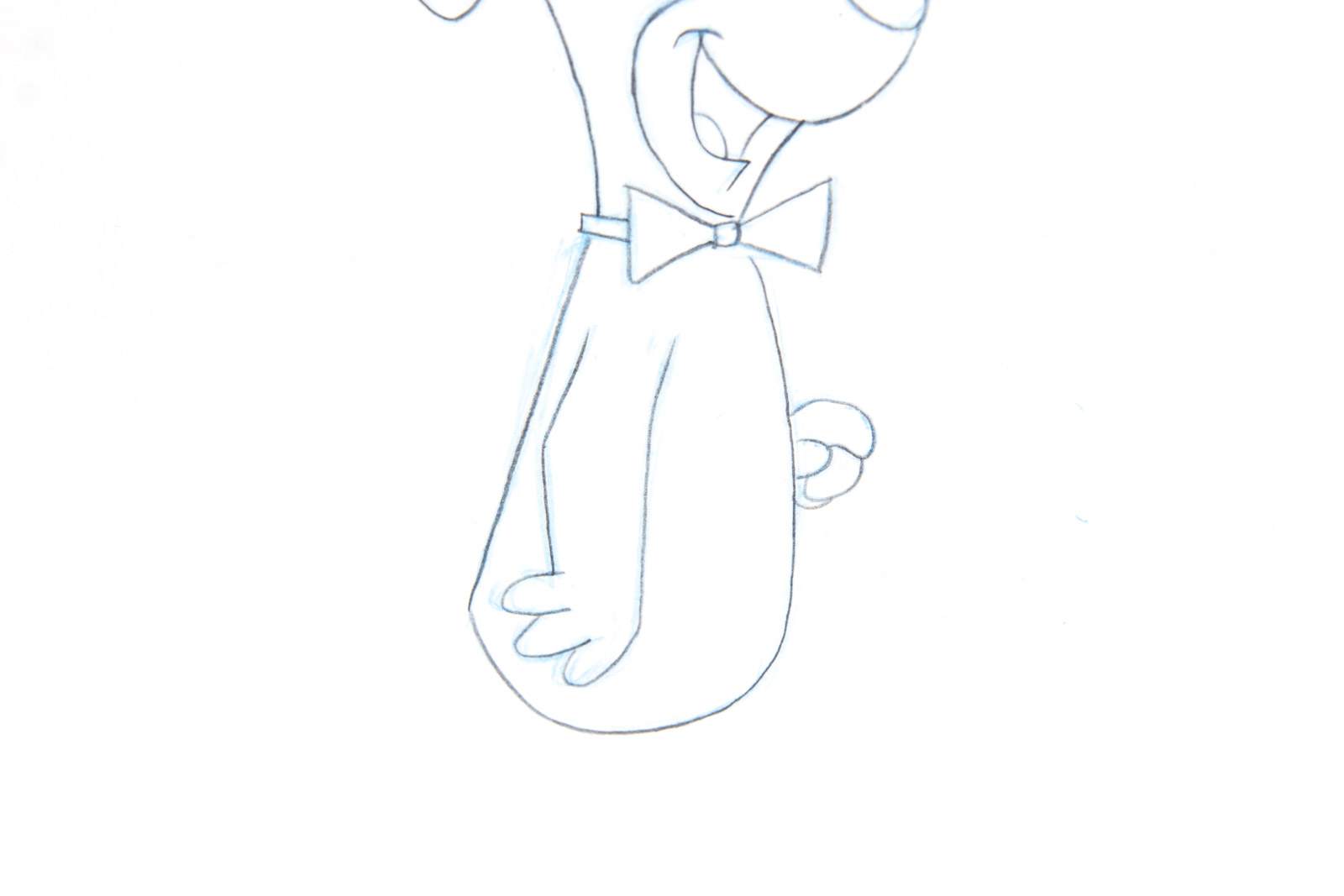 Original "Huckleberry Hound" Production Drawing