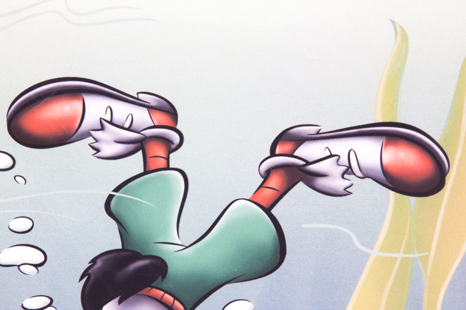 Looney Tunes "Underwater Daffy" Golf Themed Giclee Print