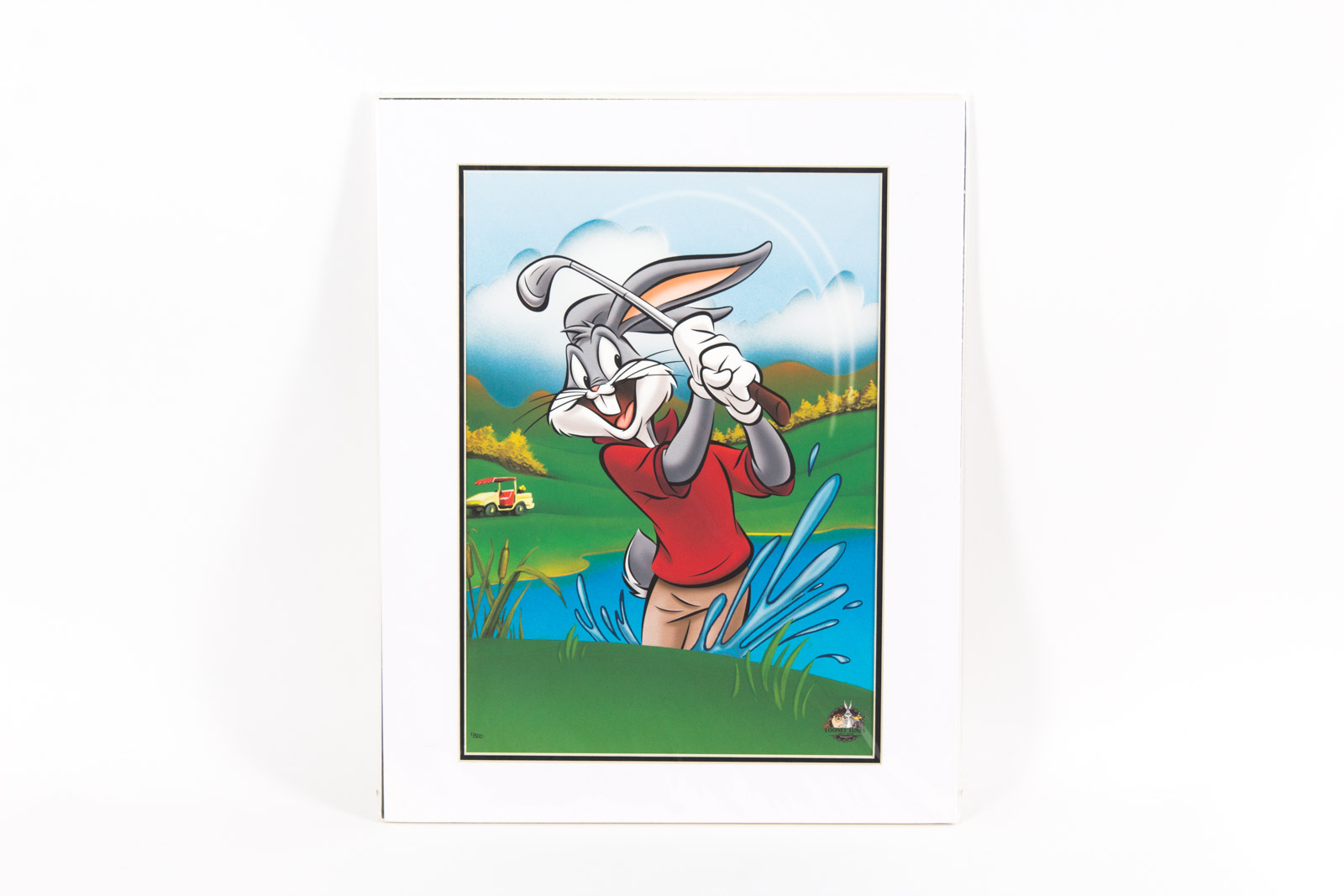 Looney Tunes "Blastin' Bugs" Golf Themed Giclee Print