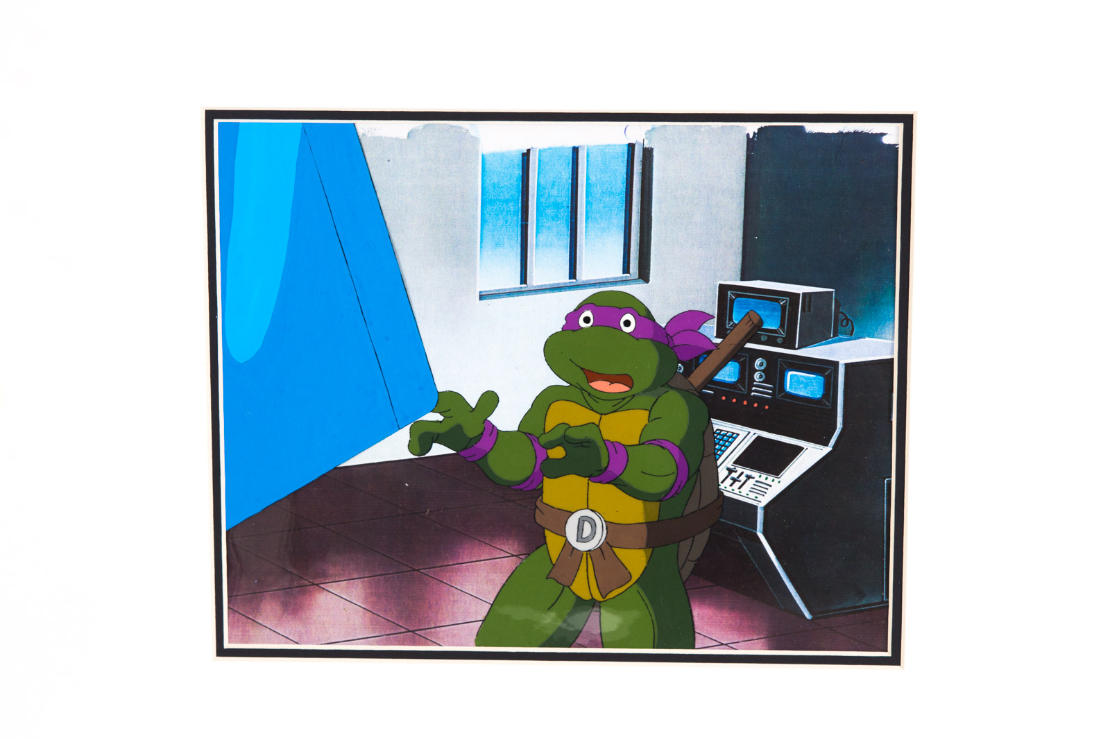 Original 1988 "Teenage Mutant Ninja Turtles" Production Animation Cel