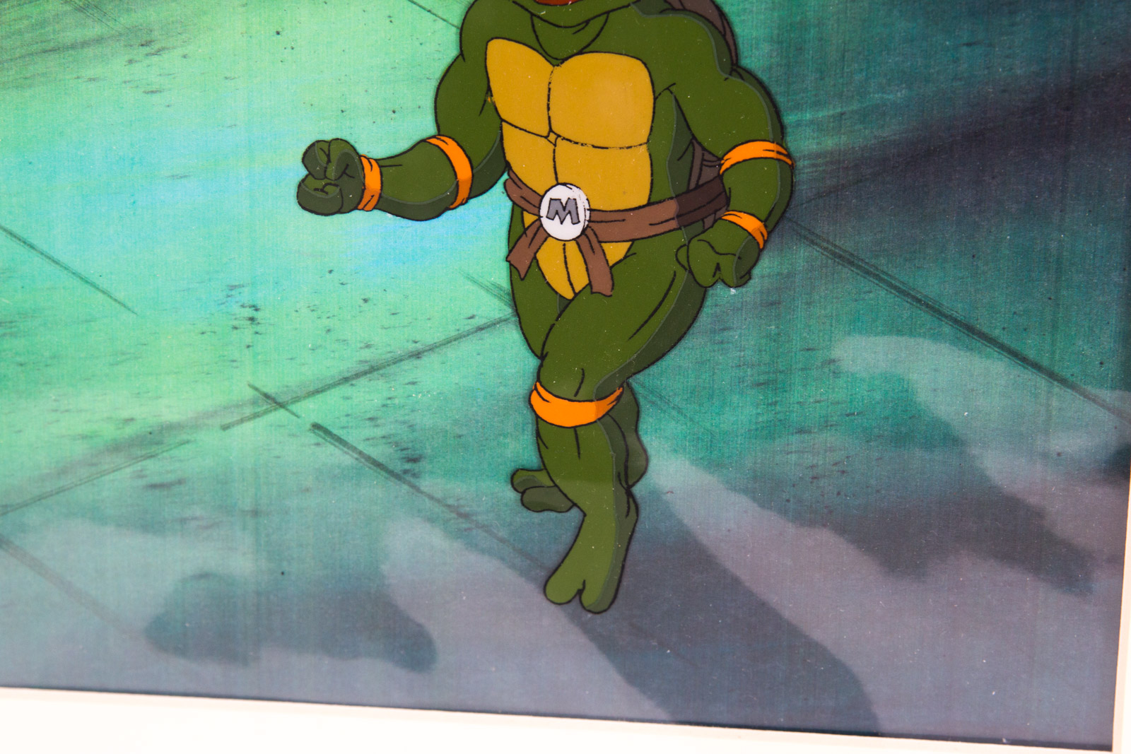 Original 1988 "Teenage Mutant Ninja Turtles" Production Animation Cel