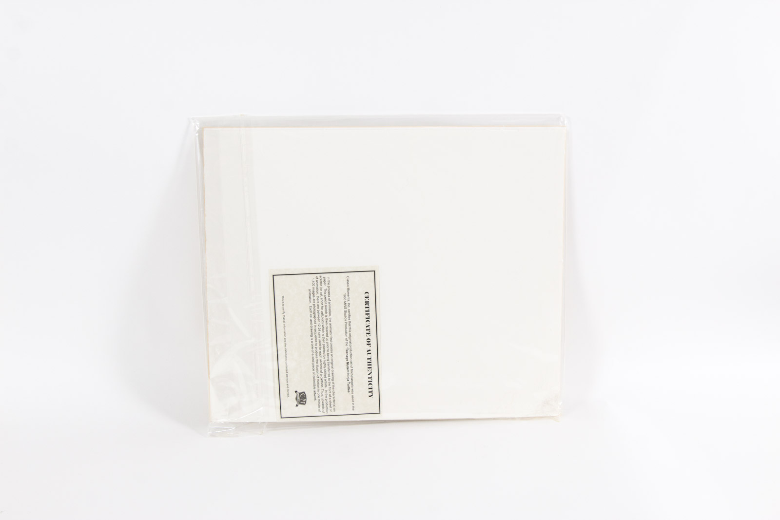 Original 1988 "Teenage Mutant Ninja Turtles" Production Animation Cel