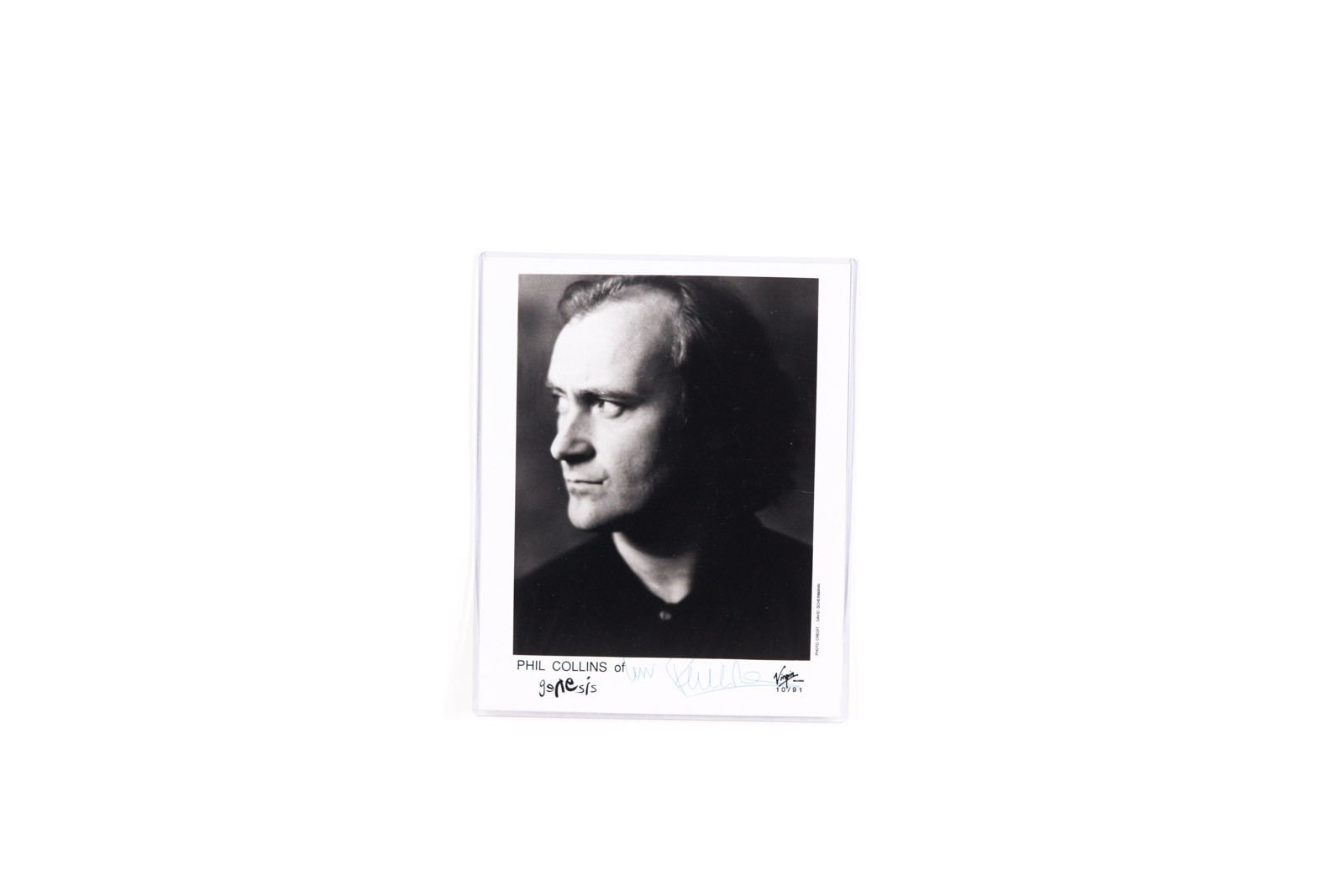 Phil Collins Signed Photograph