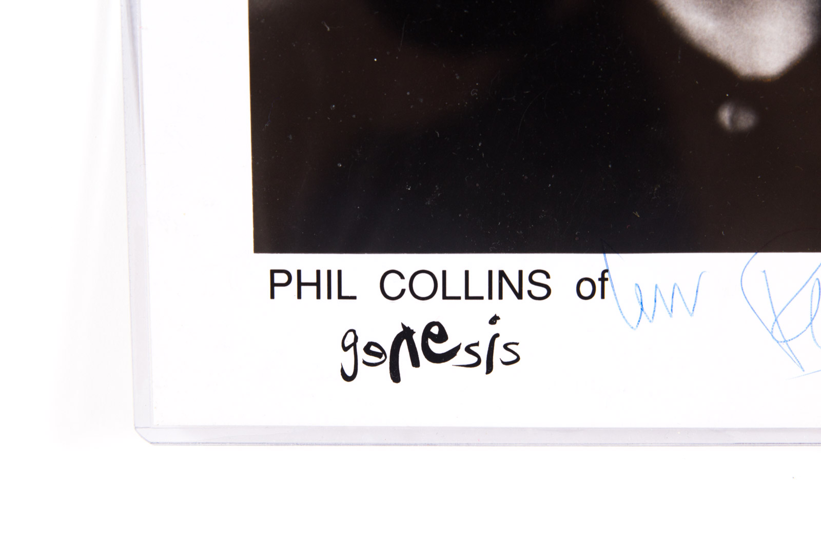 Phil Collins Signed Photograph