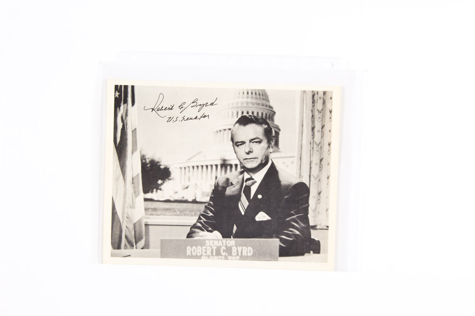 Senator Robert C. Byrd Signed Lithograph