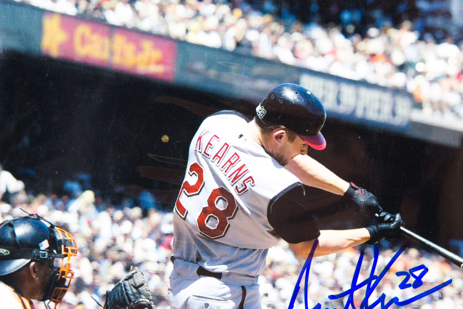 Austin Kearns Signed Cincinnati Reds Photograph