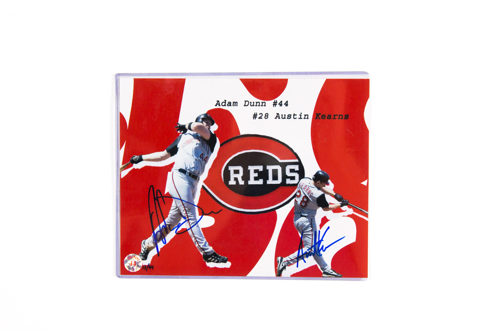 Adam Dunn and Austin Kearns Signed Photograph