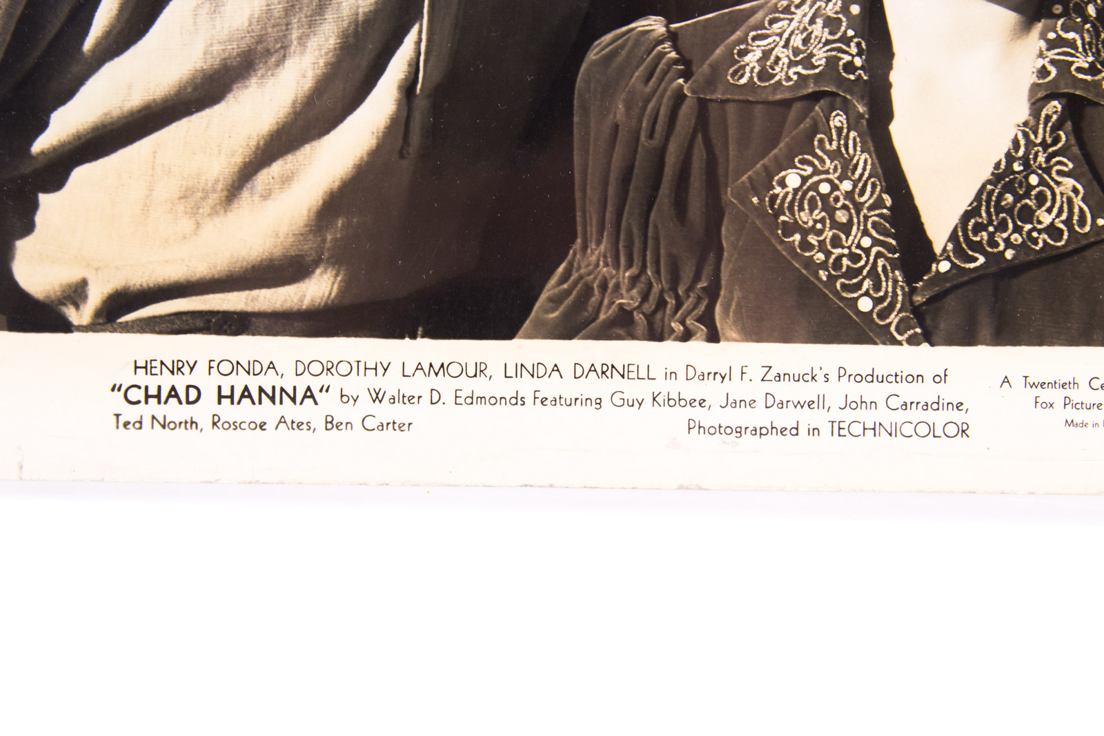 Original "Chad Hanna" Press Photo