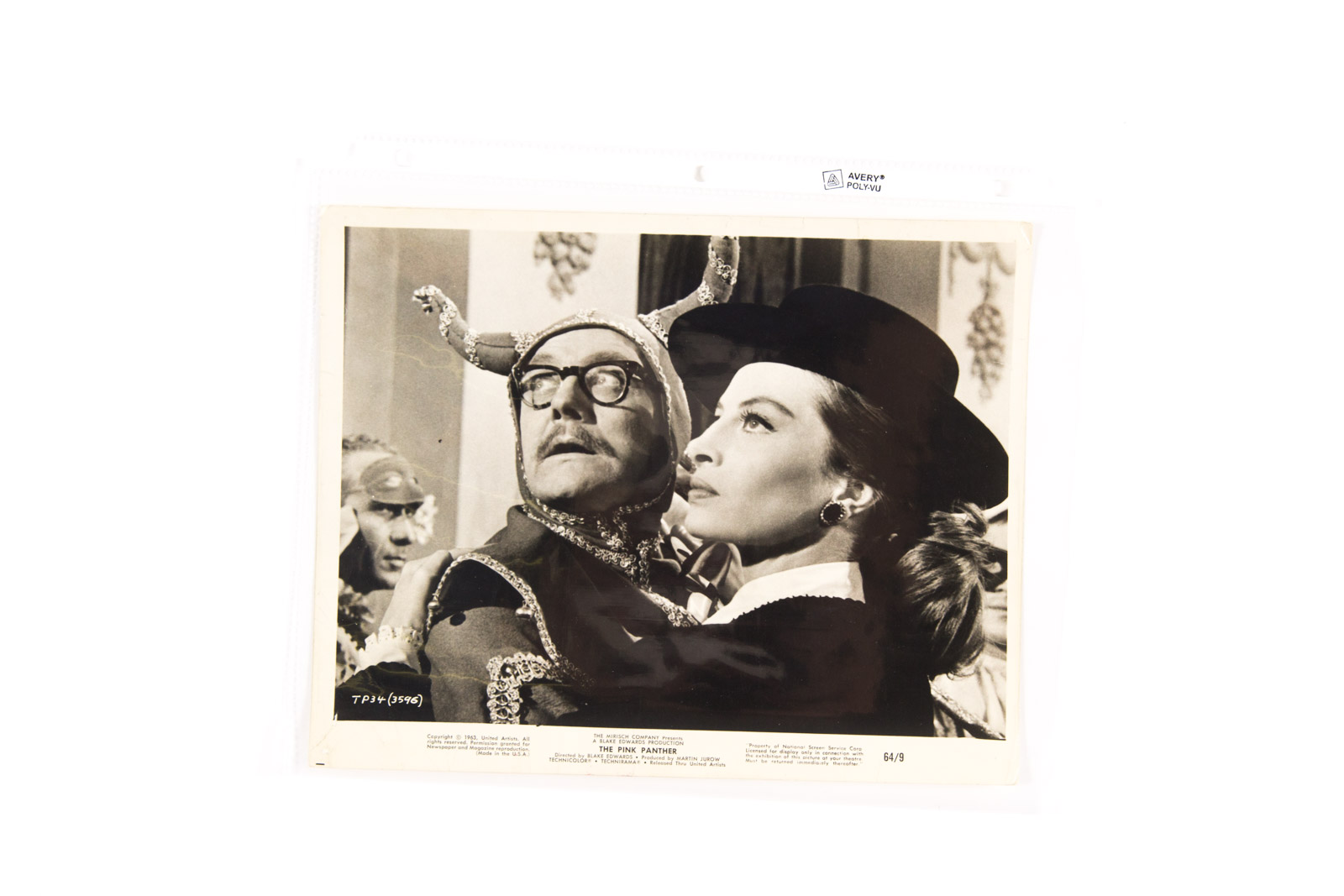 Original 1963 "The Pink Panther" Press Photo