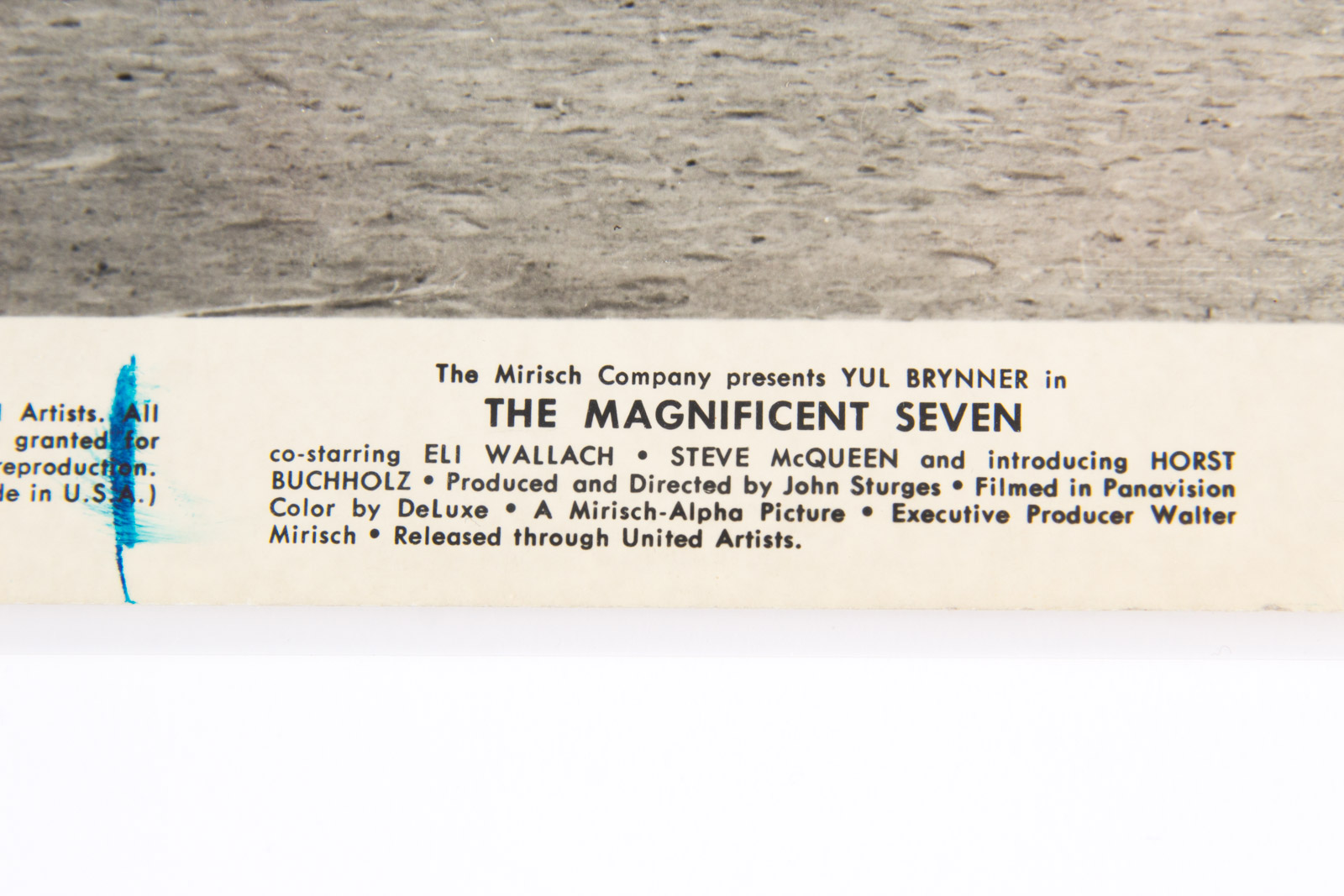 Original 1960 "The Magnificent Seven" Press Photo