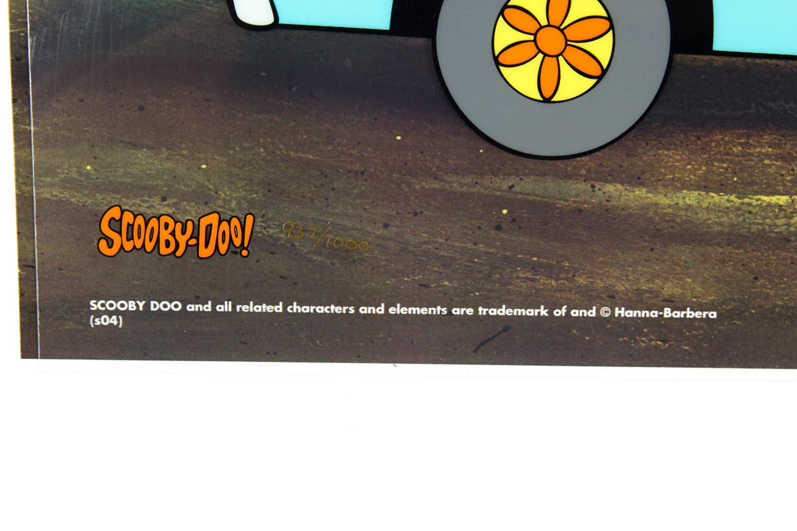 Scooby-Doo "The Mystery Machine" Animation Sericel