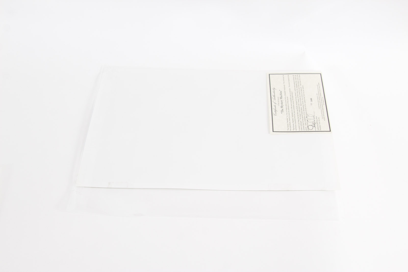 Scooby-Doo "The Mystery Machine" Animation Sericel