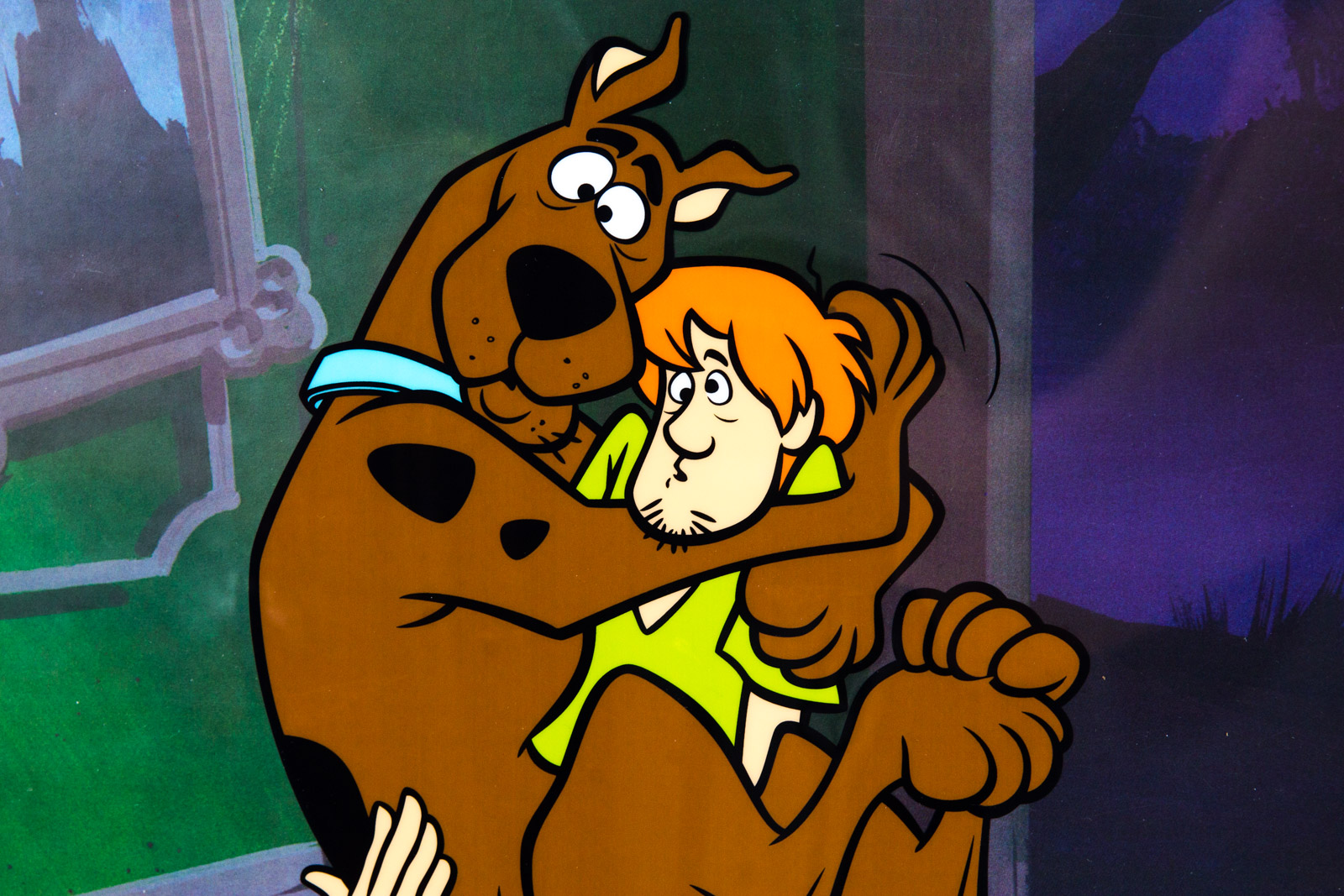 Scooby-Doo "The Fearless Duo" Animation Sericel