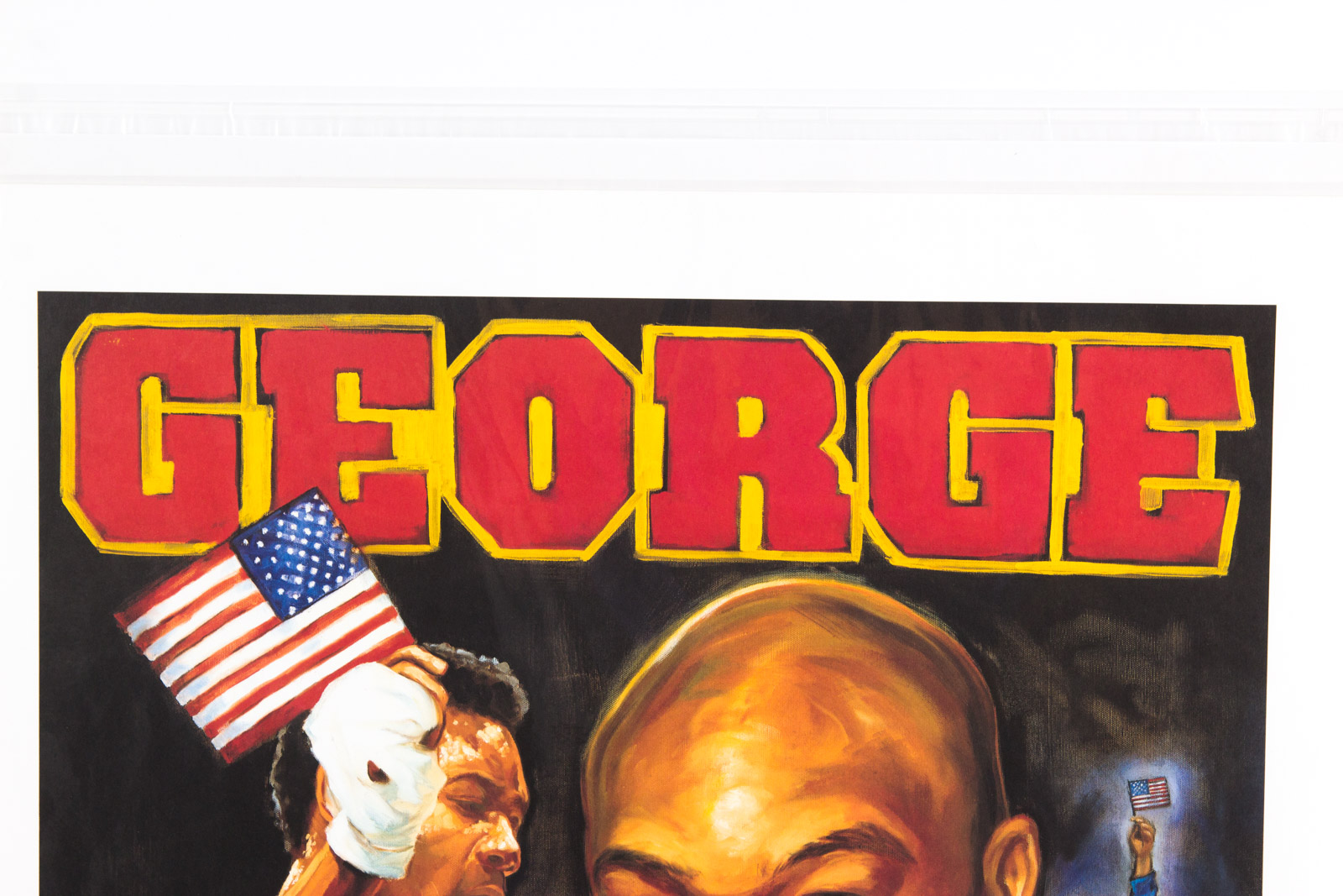 Armando Delgado "George" Boxing Lithograph signed by George Foreman