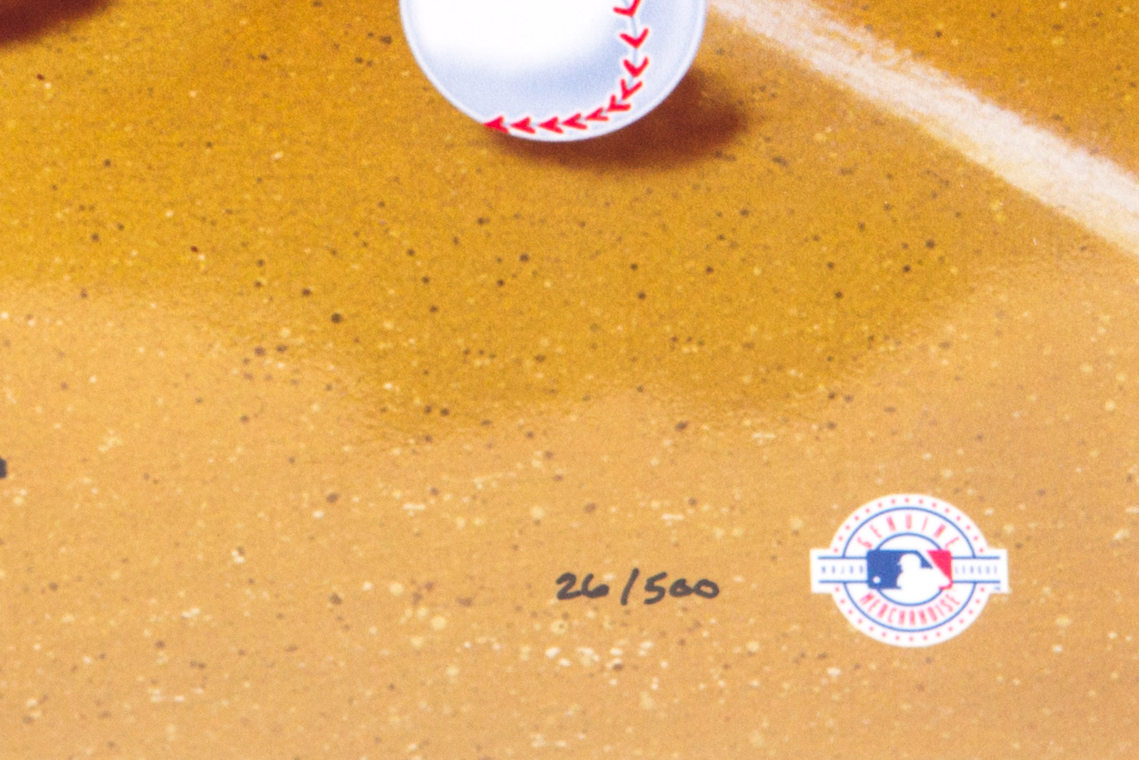 Looney Tunes "At the Plate" New York Yankees Offset Lithograph