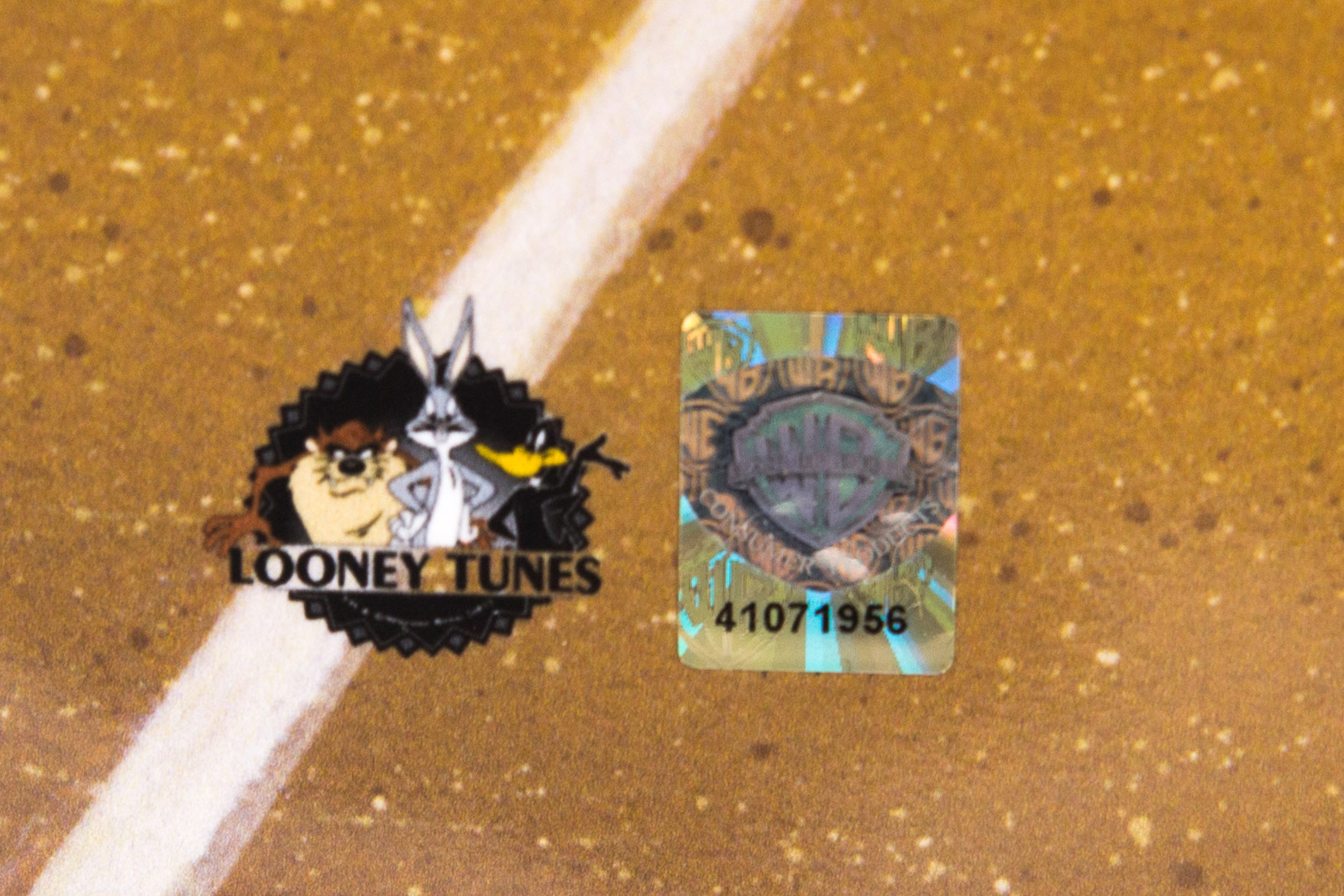 Looney Tunes "At the Plate" Seattle Mariners Offset Lithograph