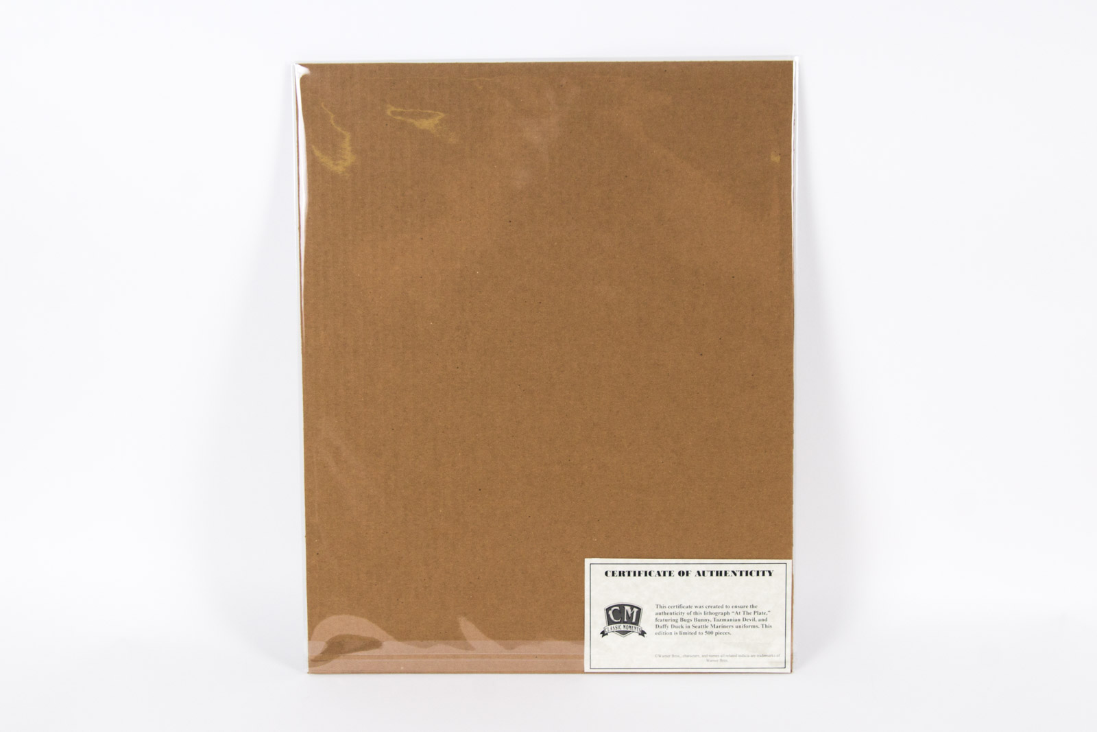 Looney Tunes "At the Plate" Seattle Mariners Offset Lithograph