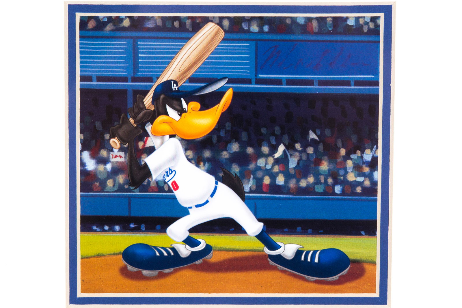 Looney Tunes "Los Angeles Dodgers" Offset Lithograph