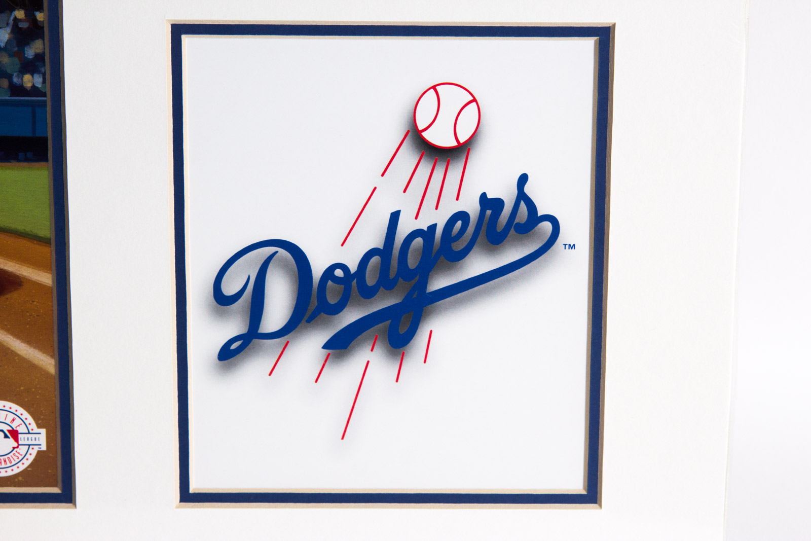 Looney Tunes "Los Angeles Dodgers" Offset Lithograph