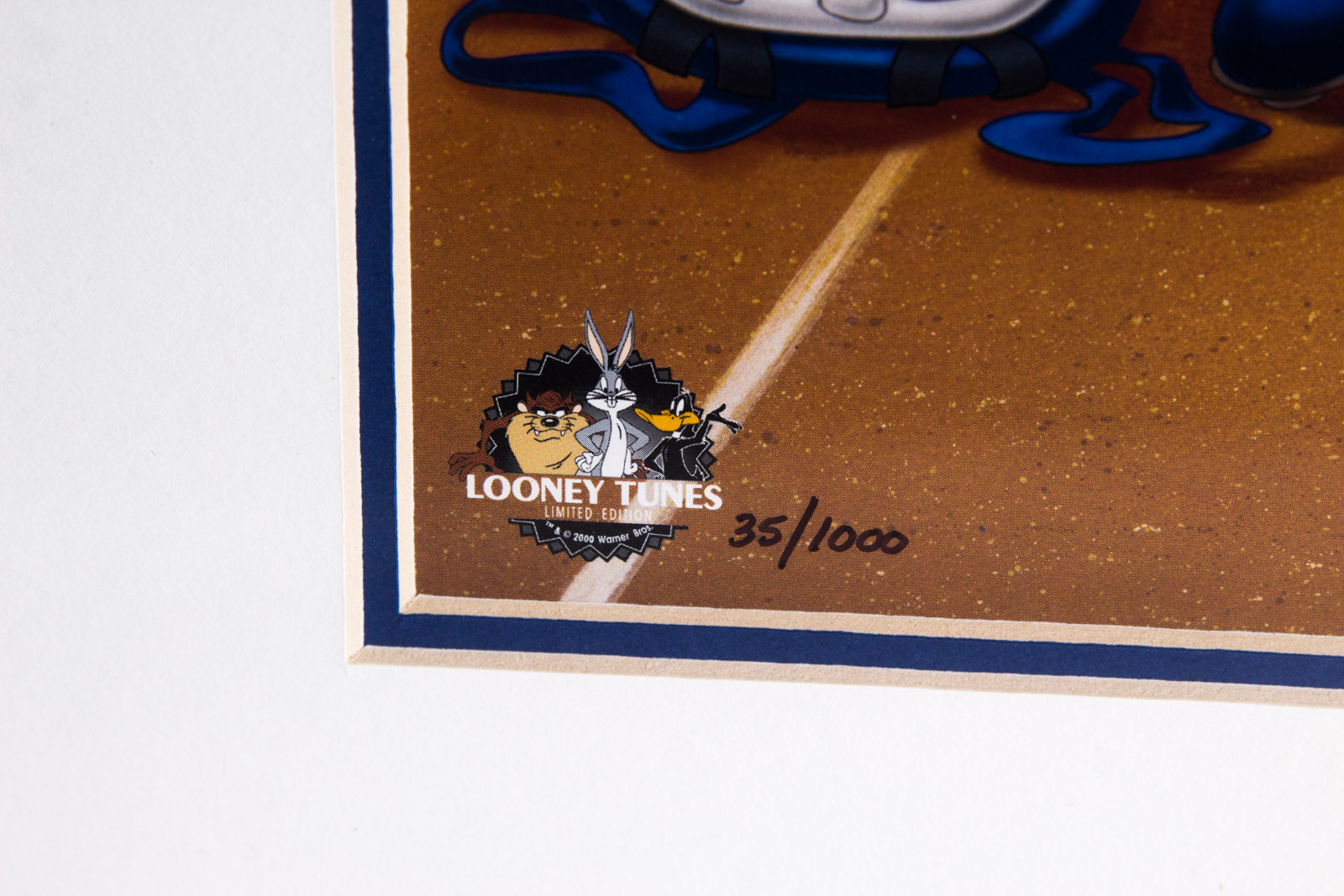 Looney Tunes "Los Angeles Dodgers" Offset Lithograph