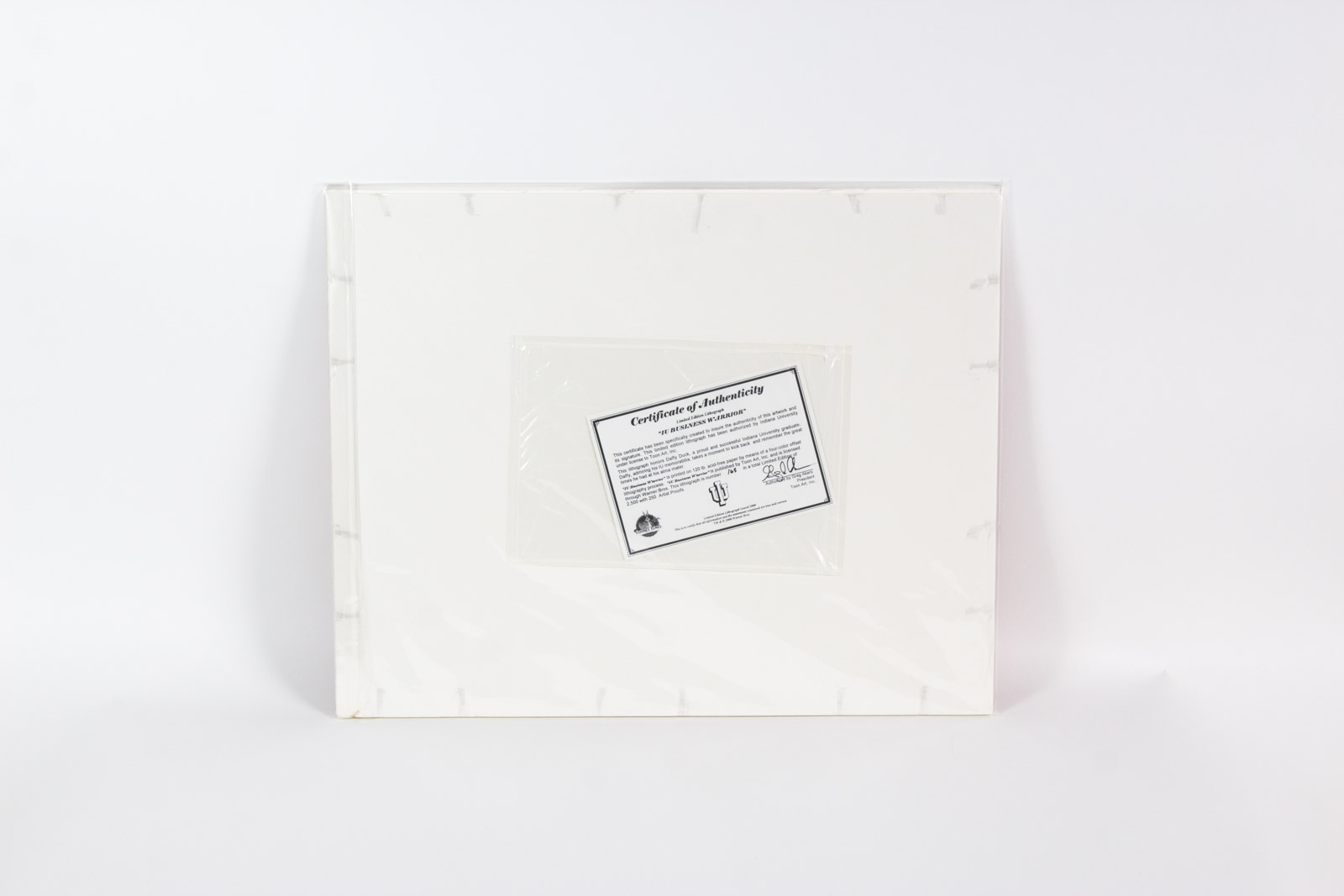 Looney Tunes "IU Business Warrior" Indiana Hoosiers Offset Lithograph