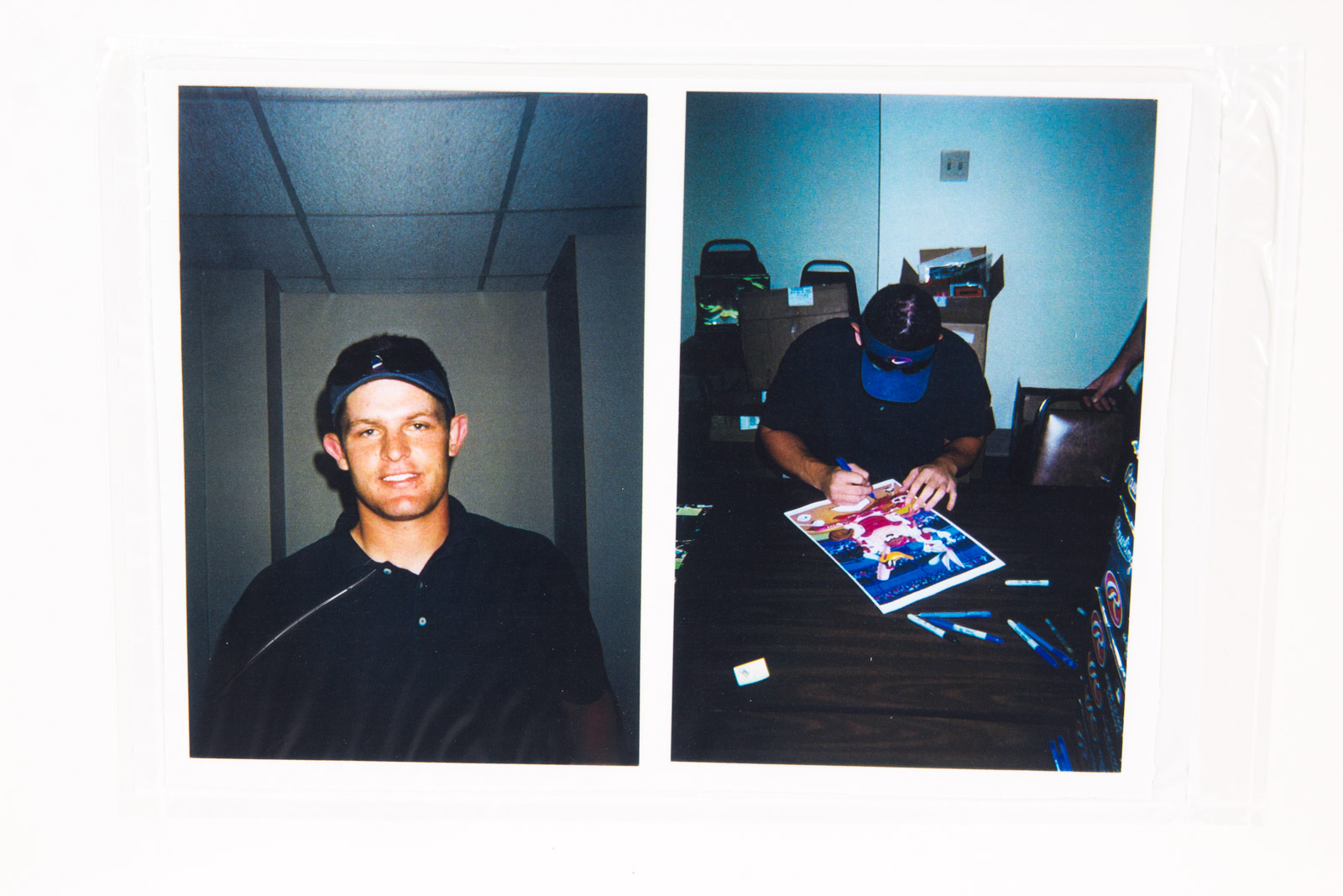 Austin Kearns Signed Looney Tunes "At the Plate" Cincinnati Reds Lithograph