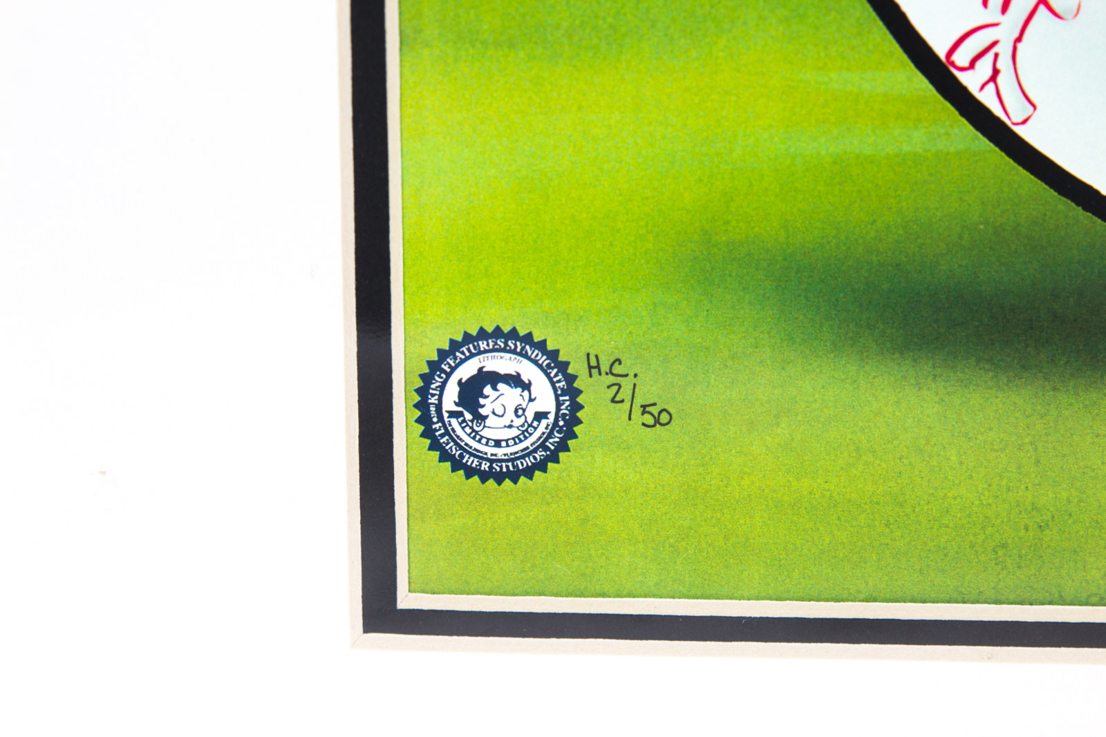 Yogi Berra Signed "Betty on Deck" New York Yankees Lithograph