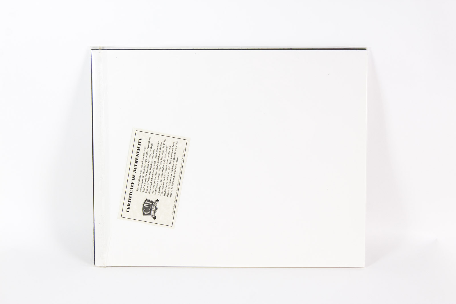 Marvelous Marvin Hagler Signed Looney Tunes "Knockout Taz" Boxing Lithograph