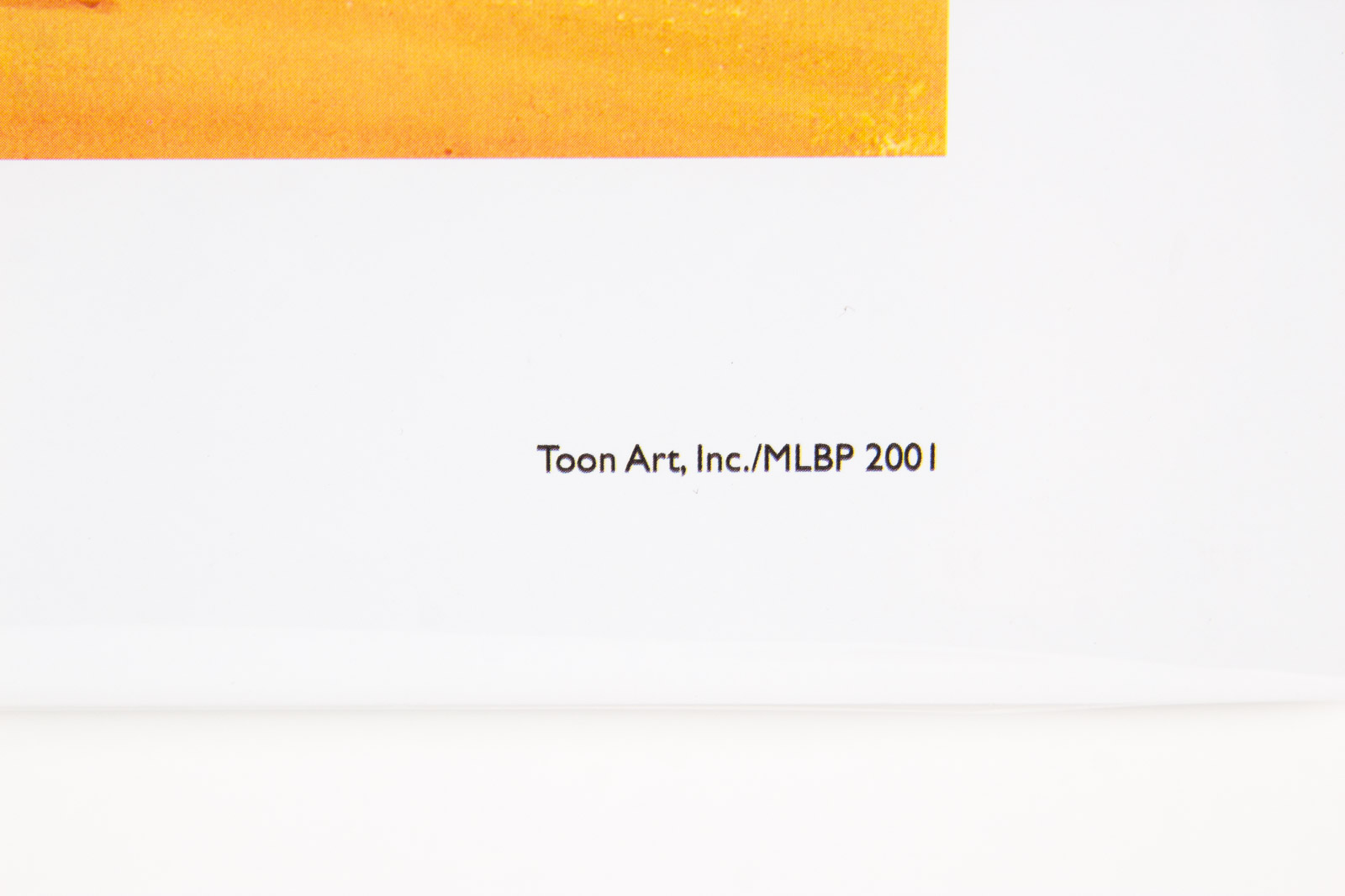 Looney Tunes "Bugs on the Mound" Cincinnati Reds Offset Lithograph