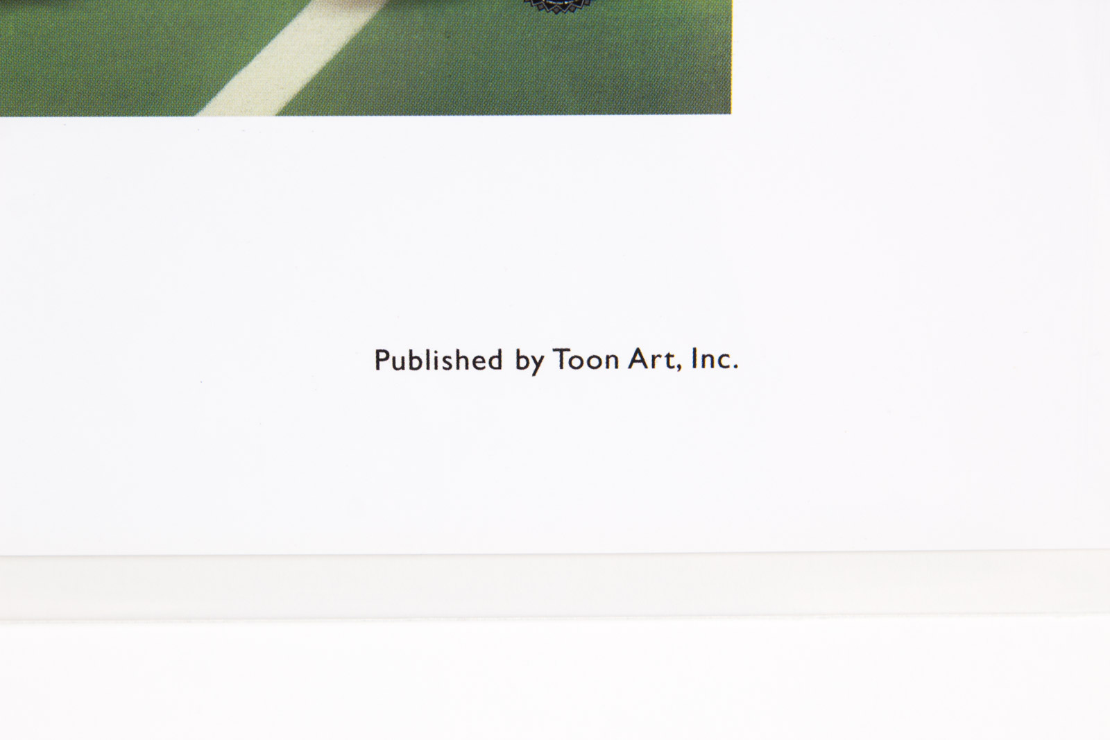 Looney Tunes "Touch Down Taz" Cincinnati Bengals Offset Lithograph