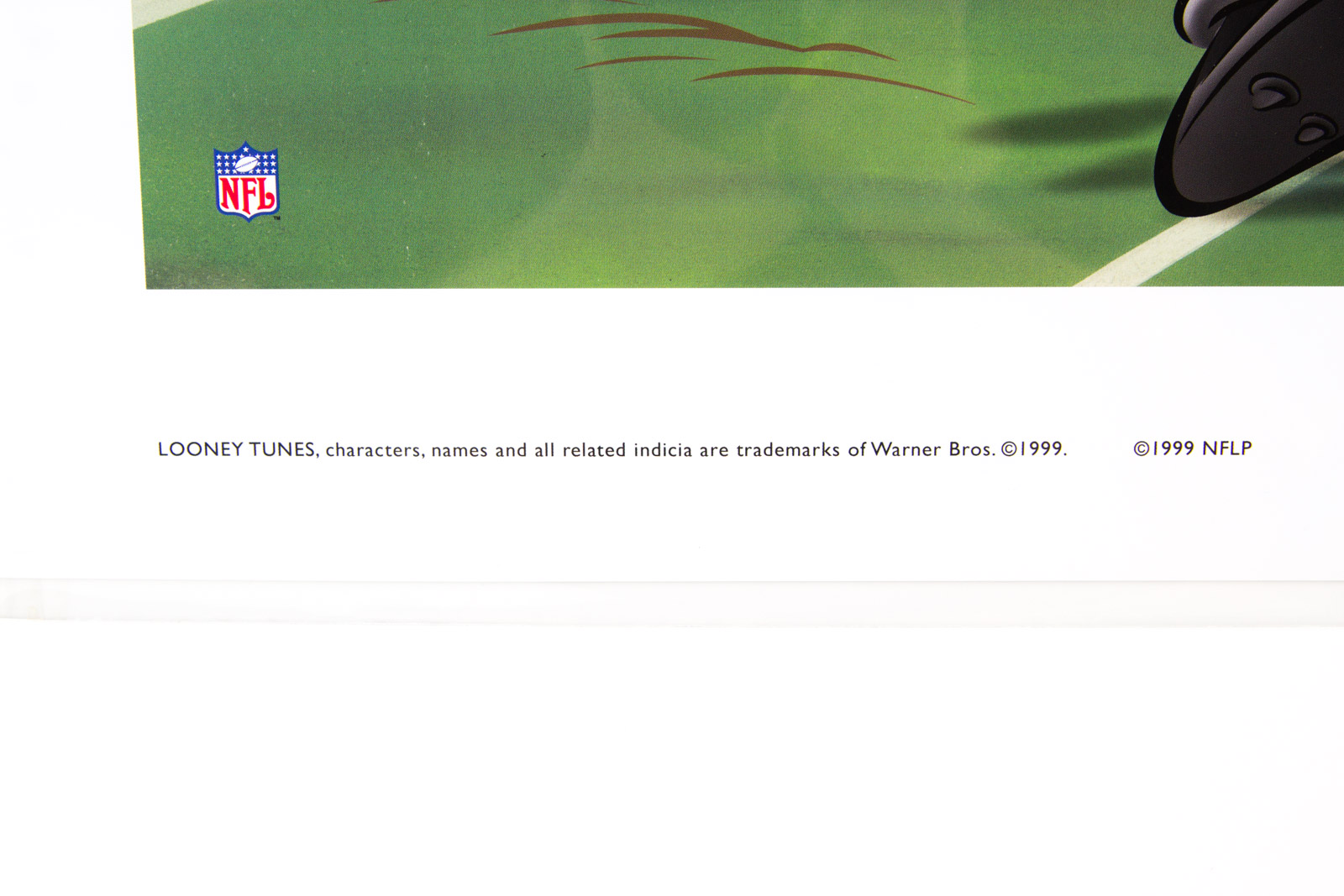 Looney Tunes "Touch Down Taz" Cincinnati Bengals Offset Lithograph