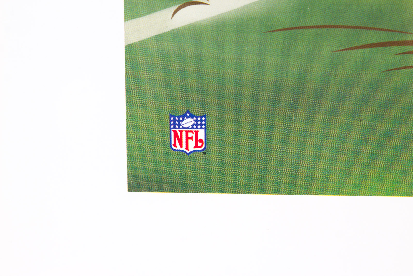 Looney Tunes "Touch Down Taz" Cincinnati Bengals Offset Lithograph