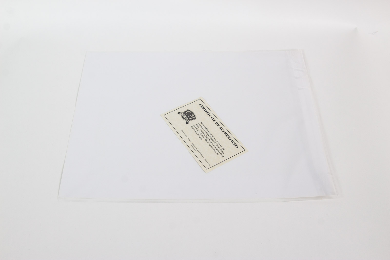 Looney Tunes "Touch Down Taz" Cincinnati Bengals Offset Lithograph