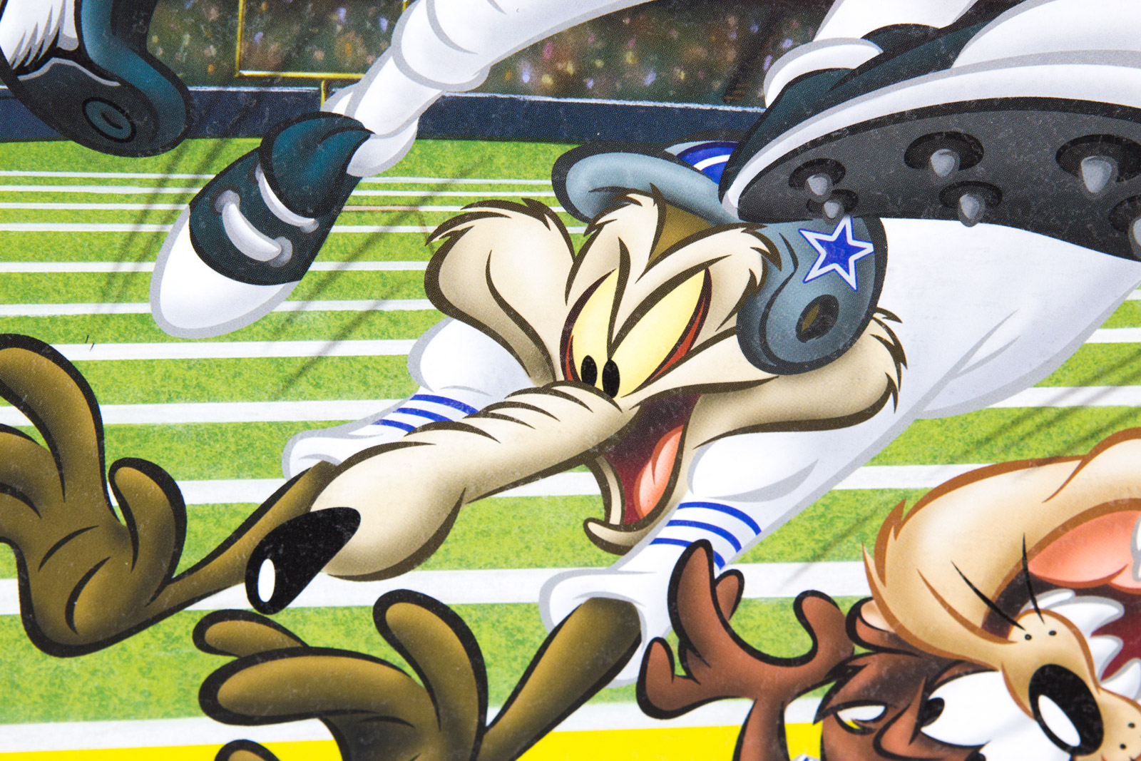 Looney Tunes "Touch Down Bugs" Philadelphia Eagles Lithograph