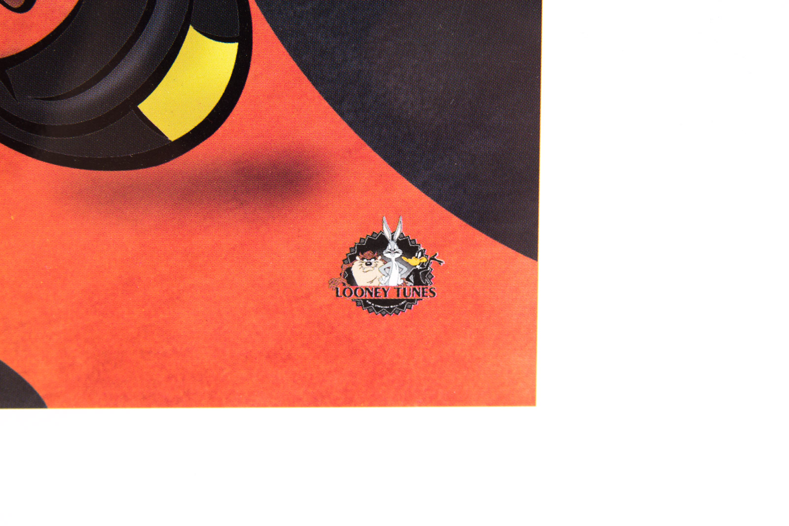 Ickey Woods Signed Looney Tunes "Touch Down Bugs" Cincinnati Bengals Offset Lithograph