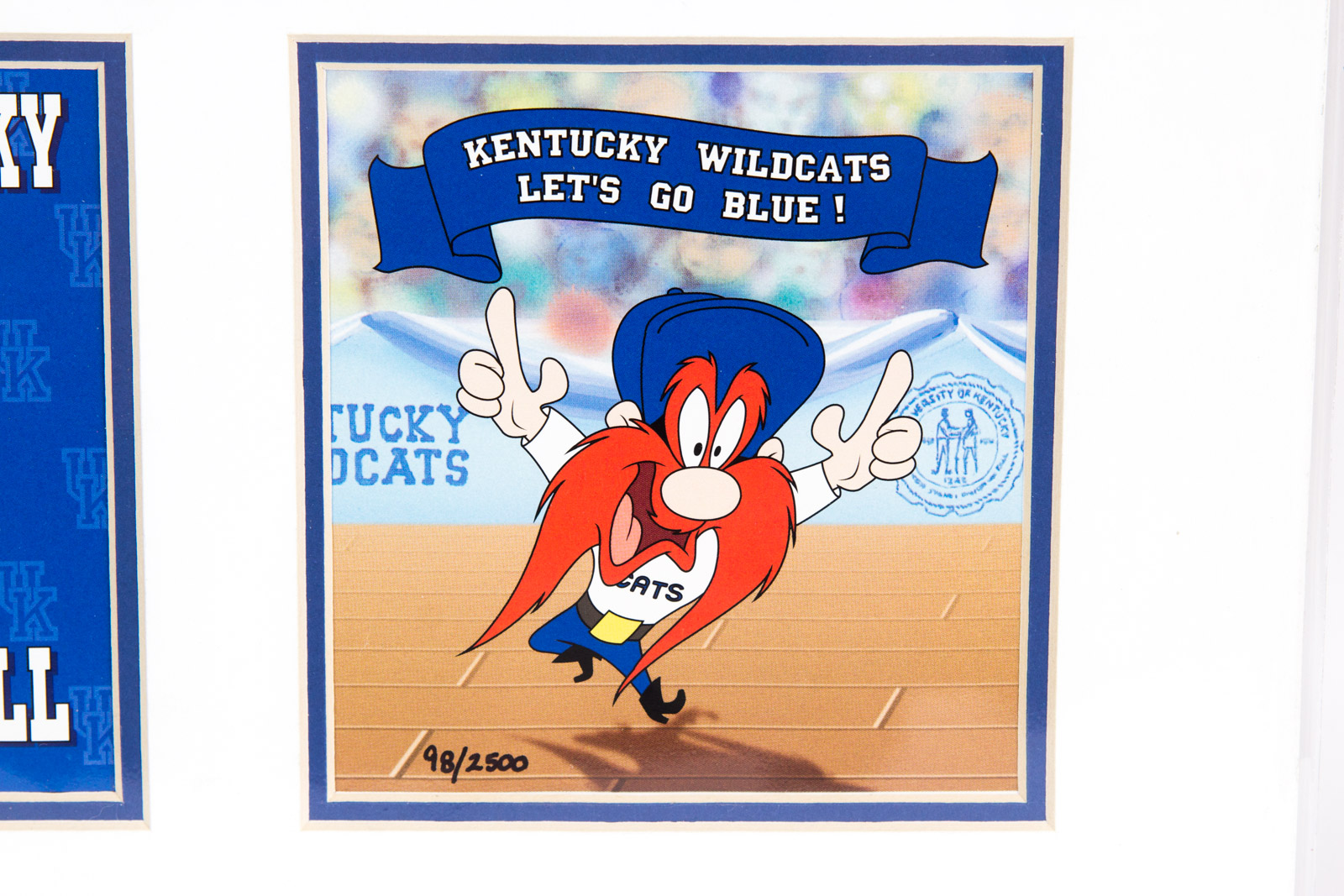 Looney Tunes "Kentucky Wildcats" Offset Lithograph