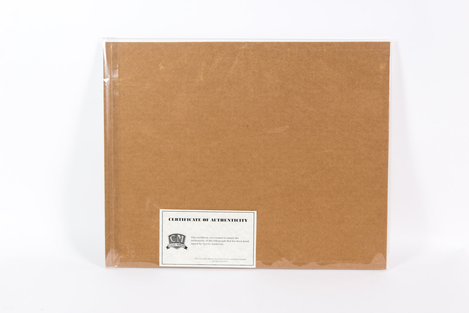 Sparky Anderson Signed Looney Tunes "At the Plate" Cincinnati Reds Offset Lithograph