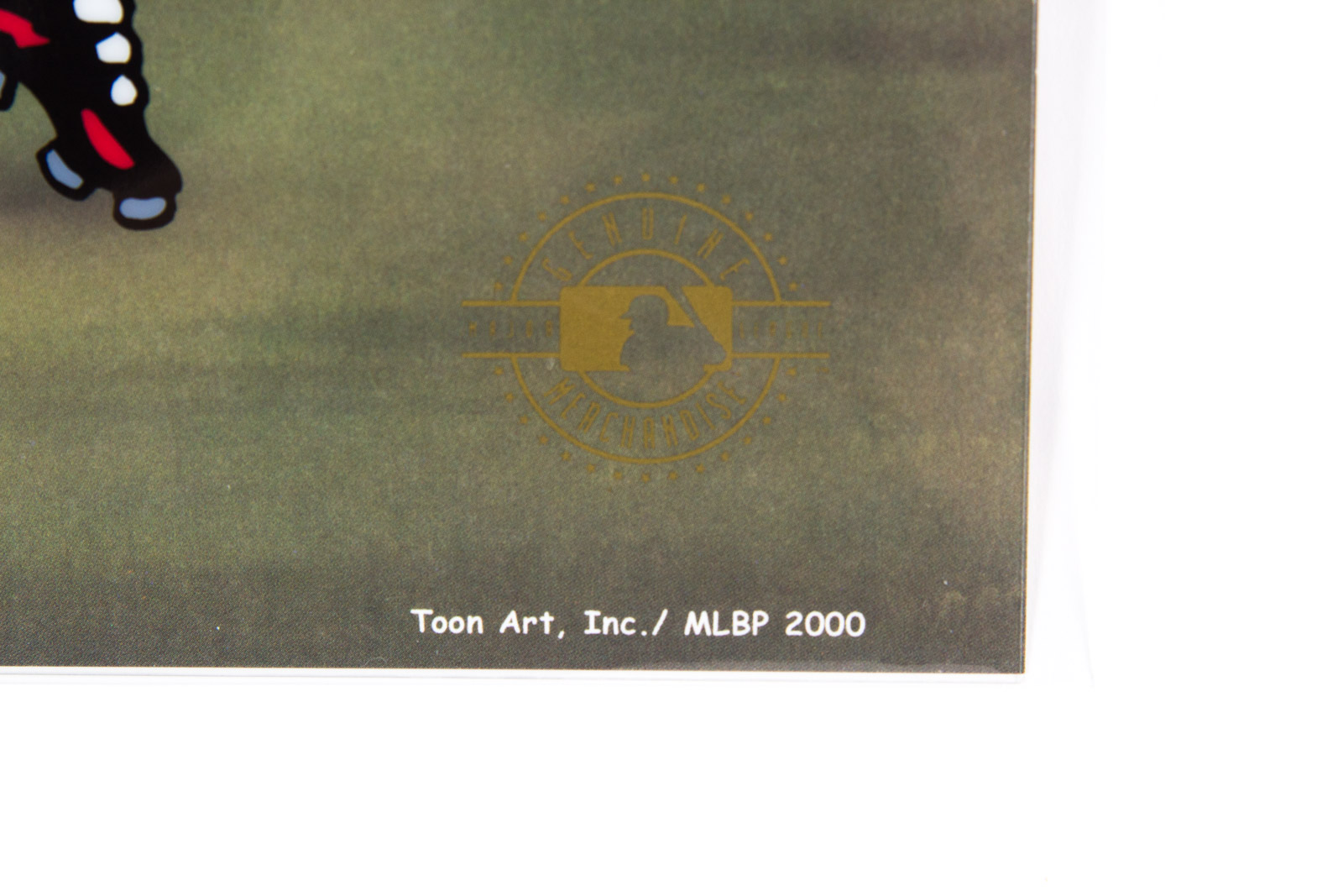 Johnny Bench Signed "Betty on Deck" Cincinnati Reds Animation Cel