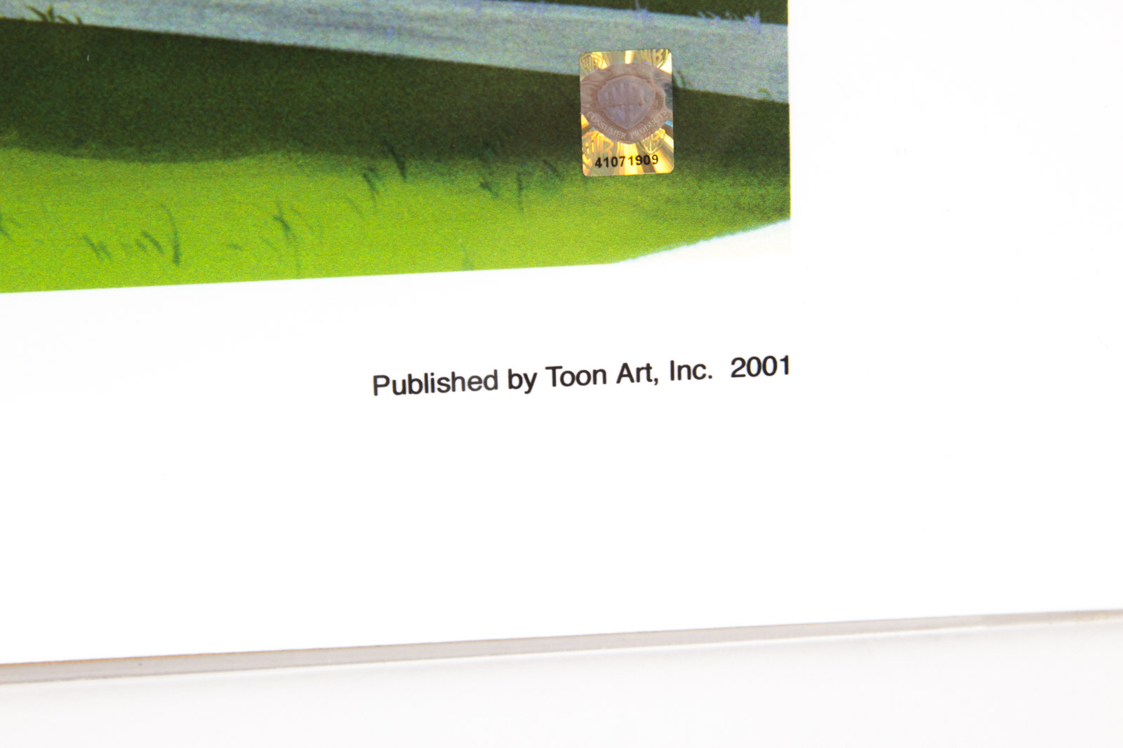 Looney Tunes "Taz Soccer" Giclee Print