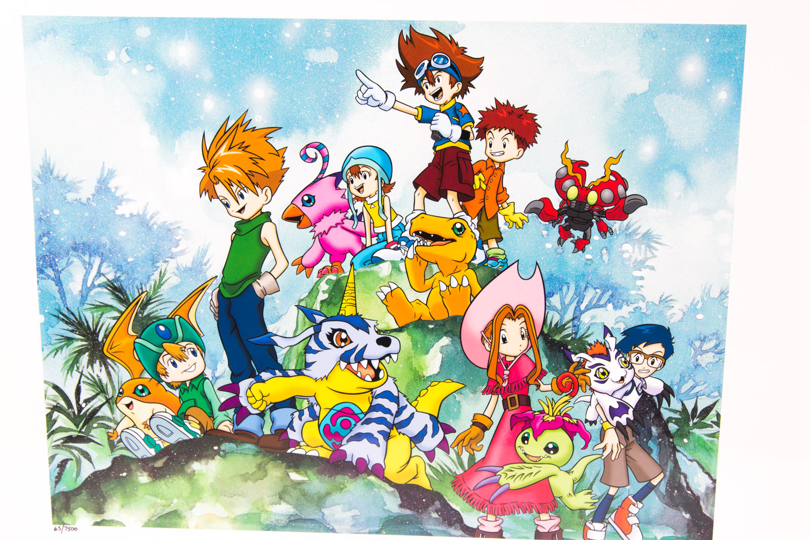 "Digimon Adventures" Offset Lithograph