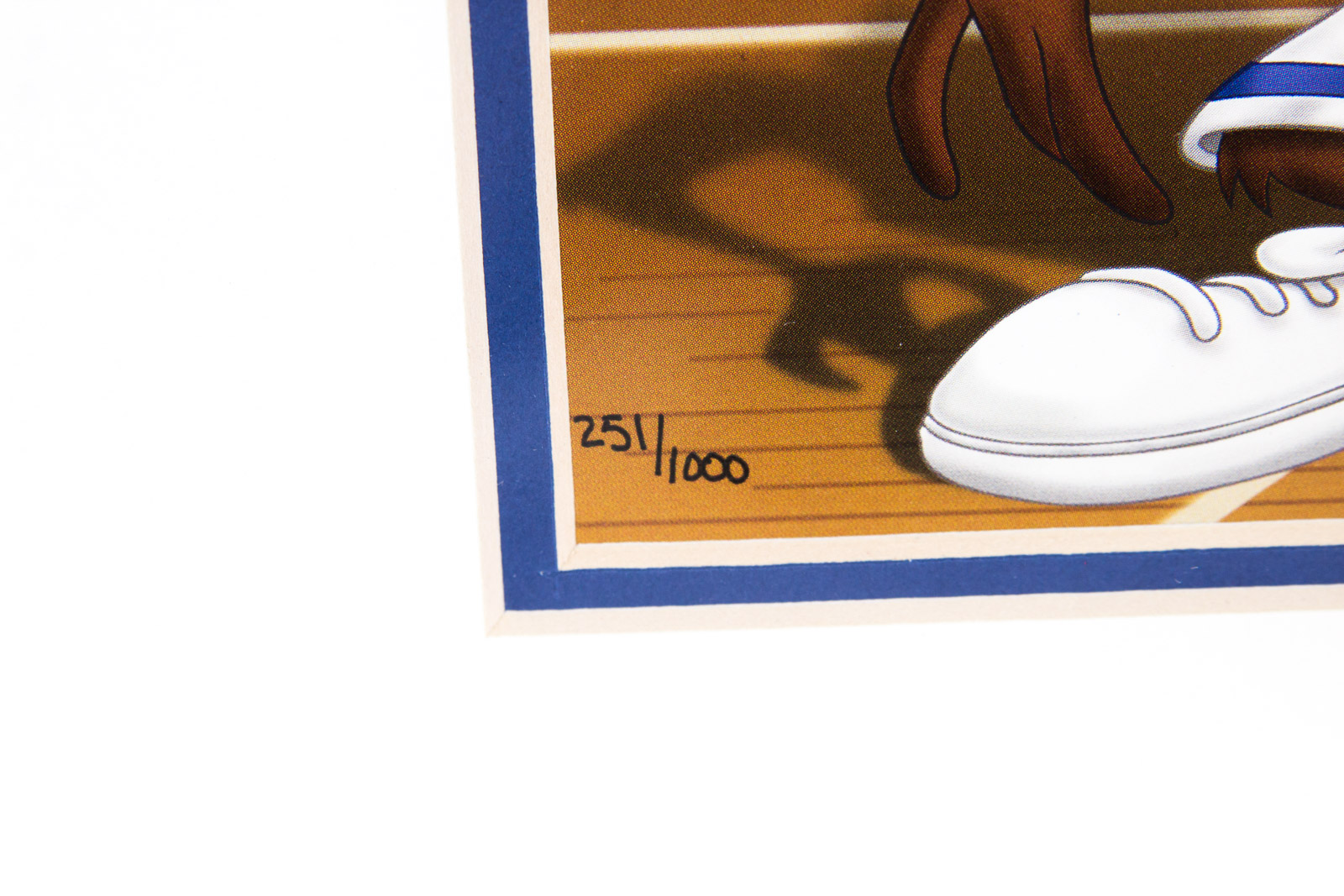 Looney Tunes "Slam Dunk" Duke University Offset Lithograph