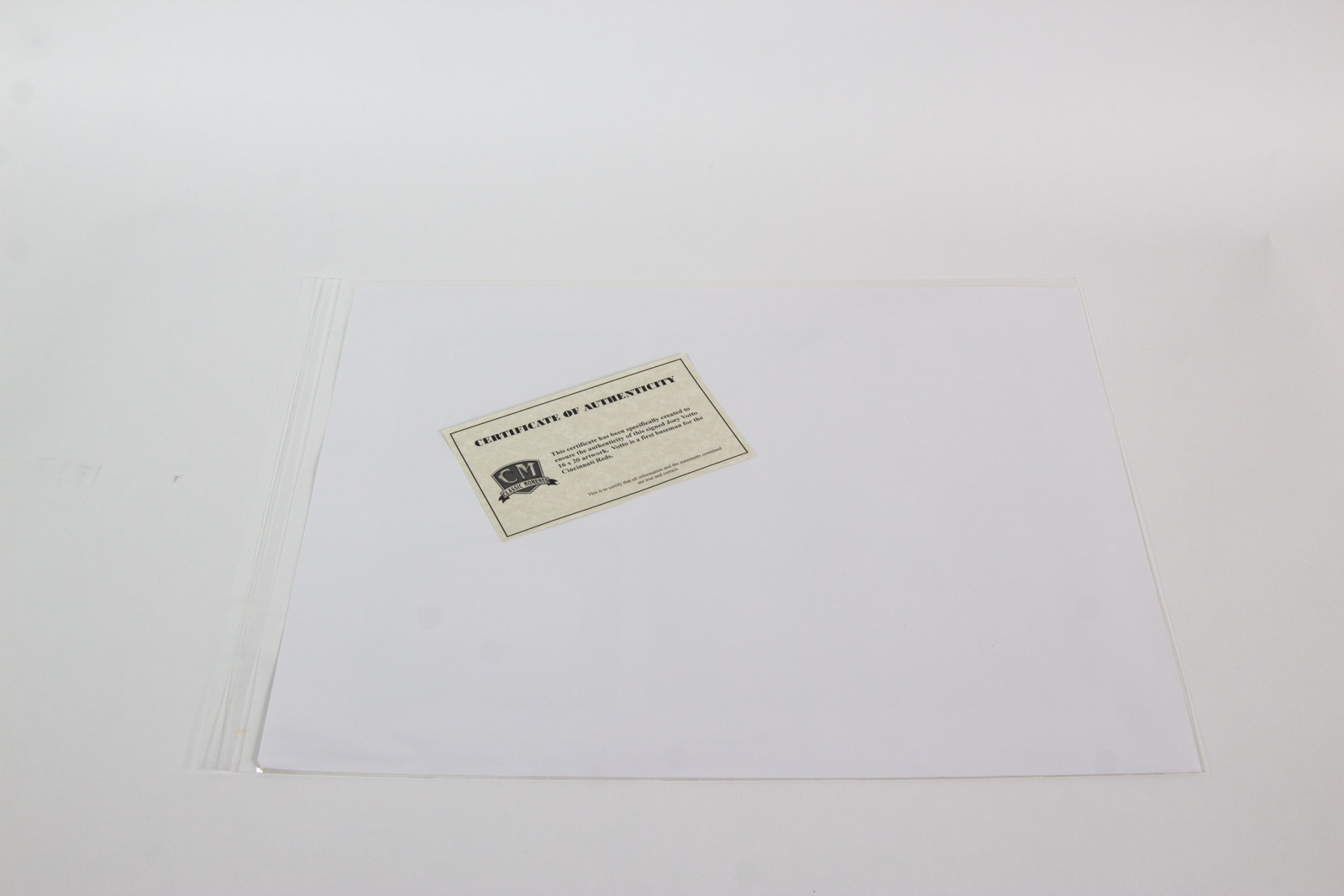 Joey Votto Signed Cincinnati Reds Lithograph