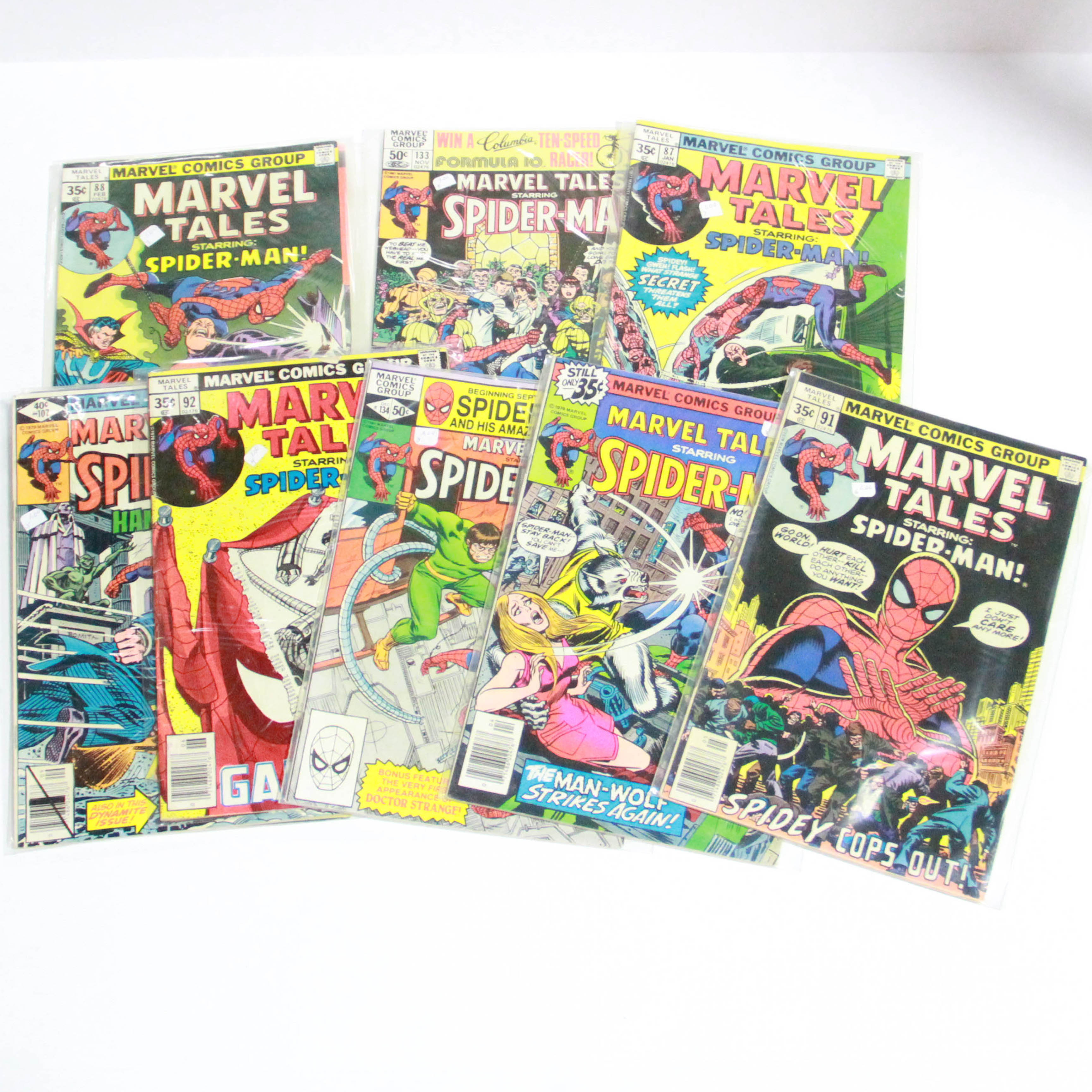 "Marvel Tales Starring Spider-Man" Comic Books