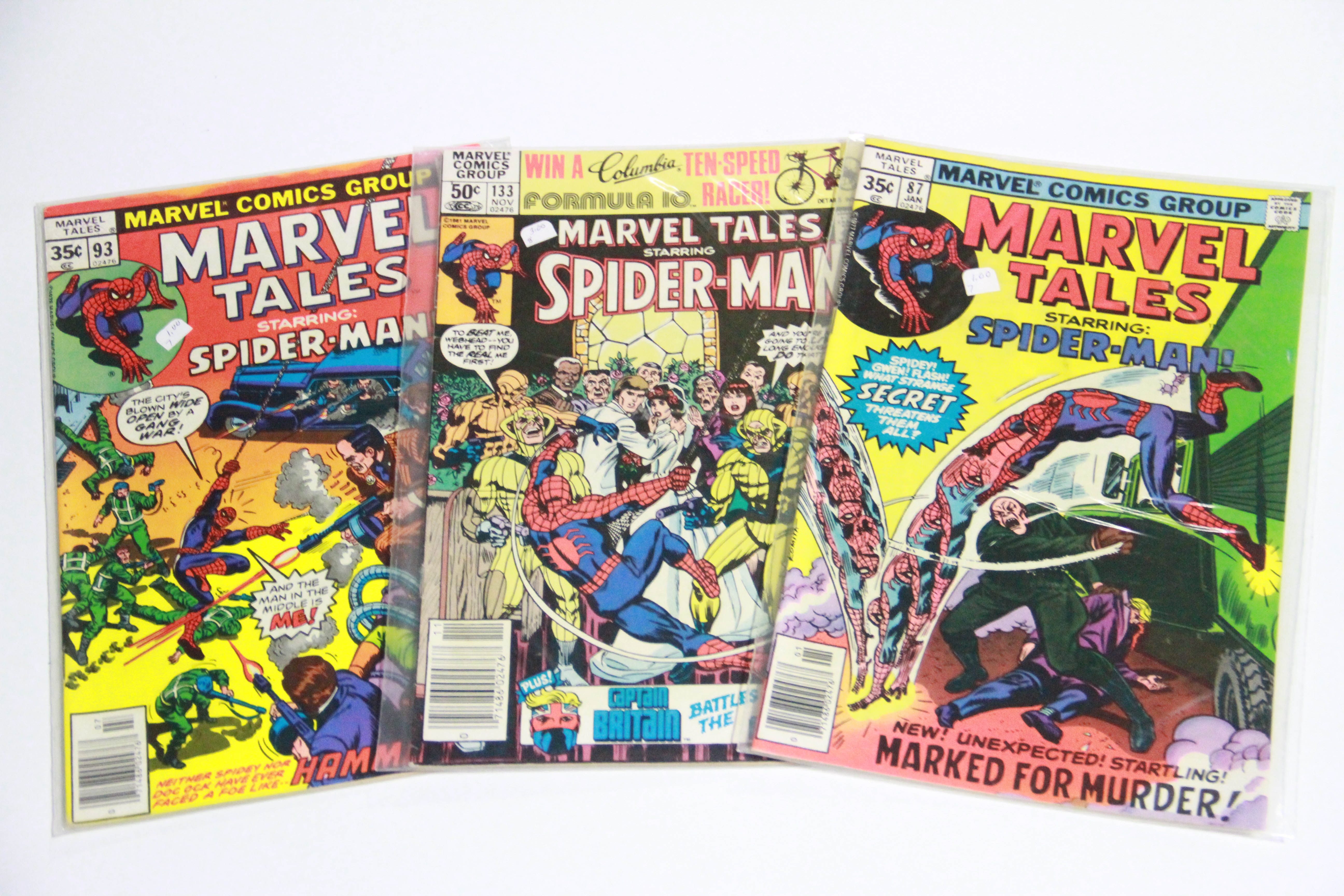 "Marvel Tales Starring Spider-Man" Comic Books
