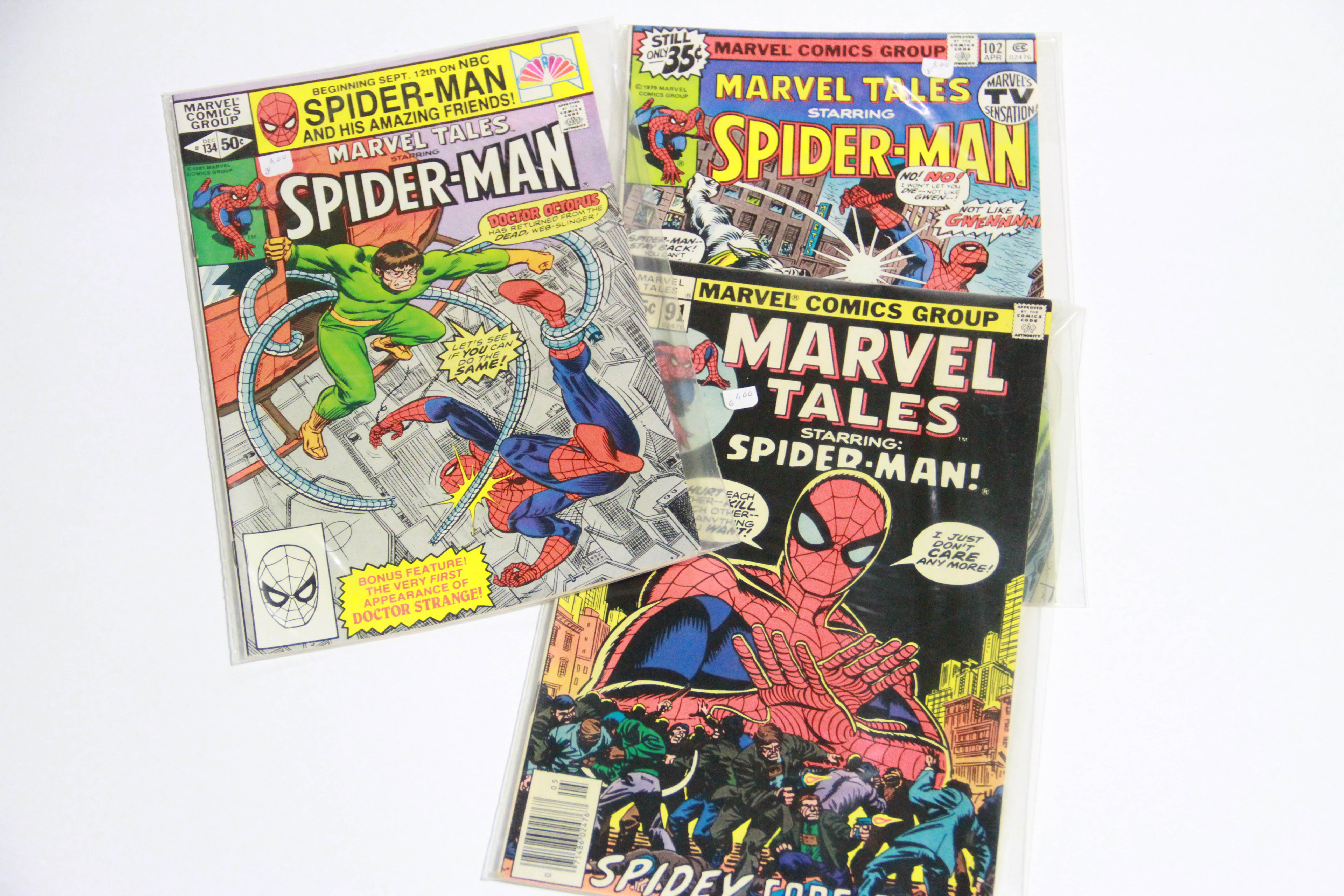 "Marvel Tales Starring Spider-Man" Comic Books